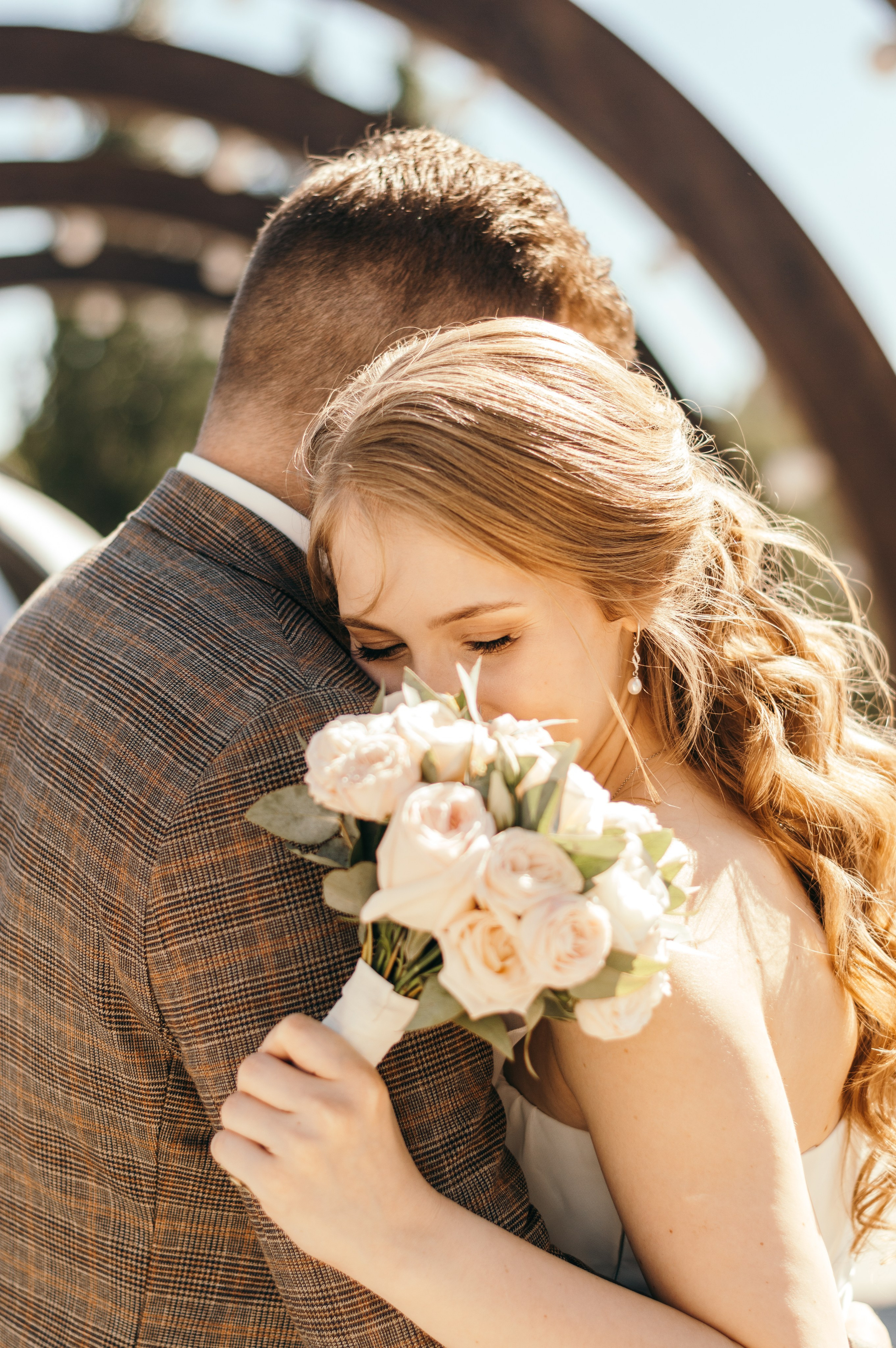 Свадебная фотосессия в солнечный день. Ксения и Артемий. Портретный и лавстори фотограф в Стерлитамаке Альбина Шарт