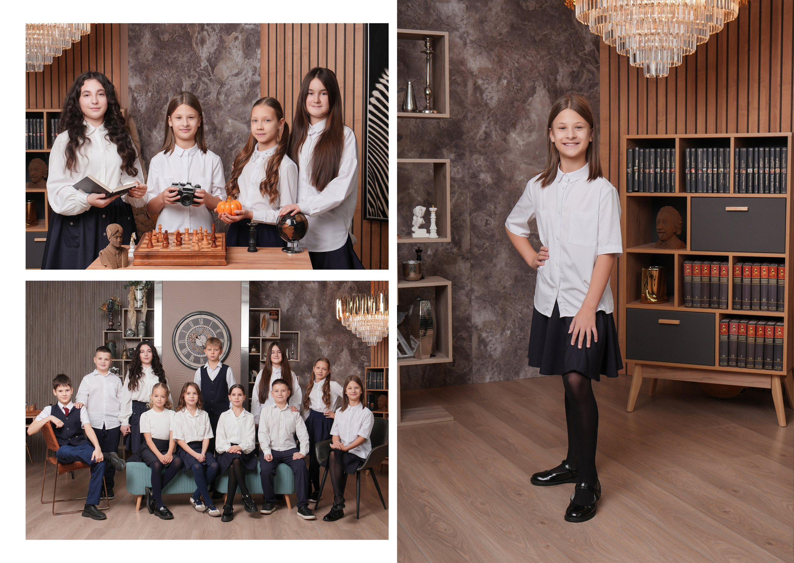 ШКОЛА 100 4 Е. Красивый выпускной альбом в Краснодаре