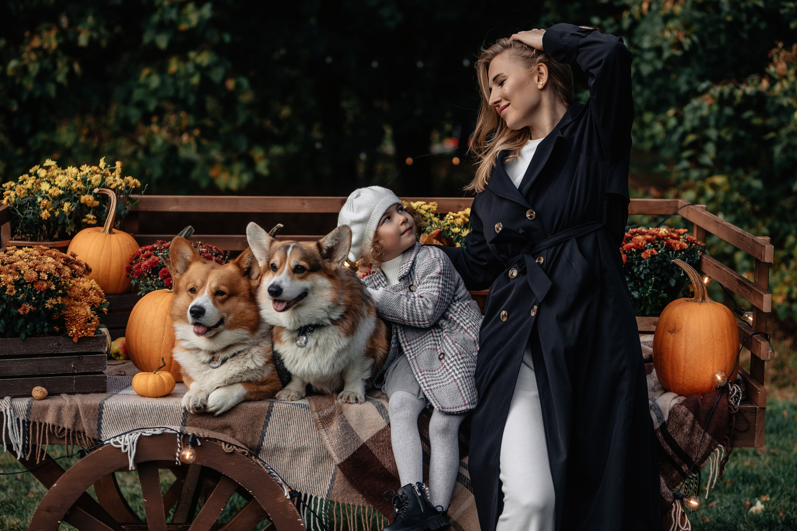 Семейный фотограф в Москве | Фотосессия семьи с детьми Танечка с мамой