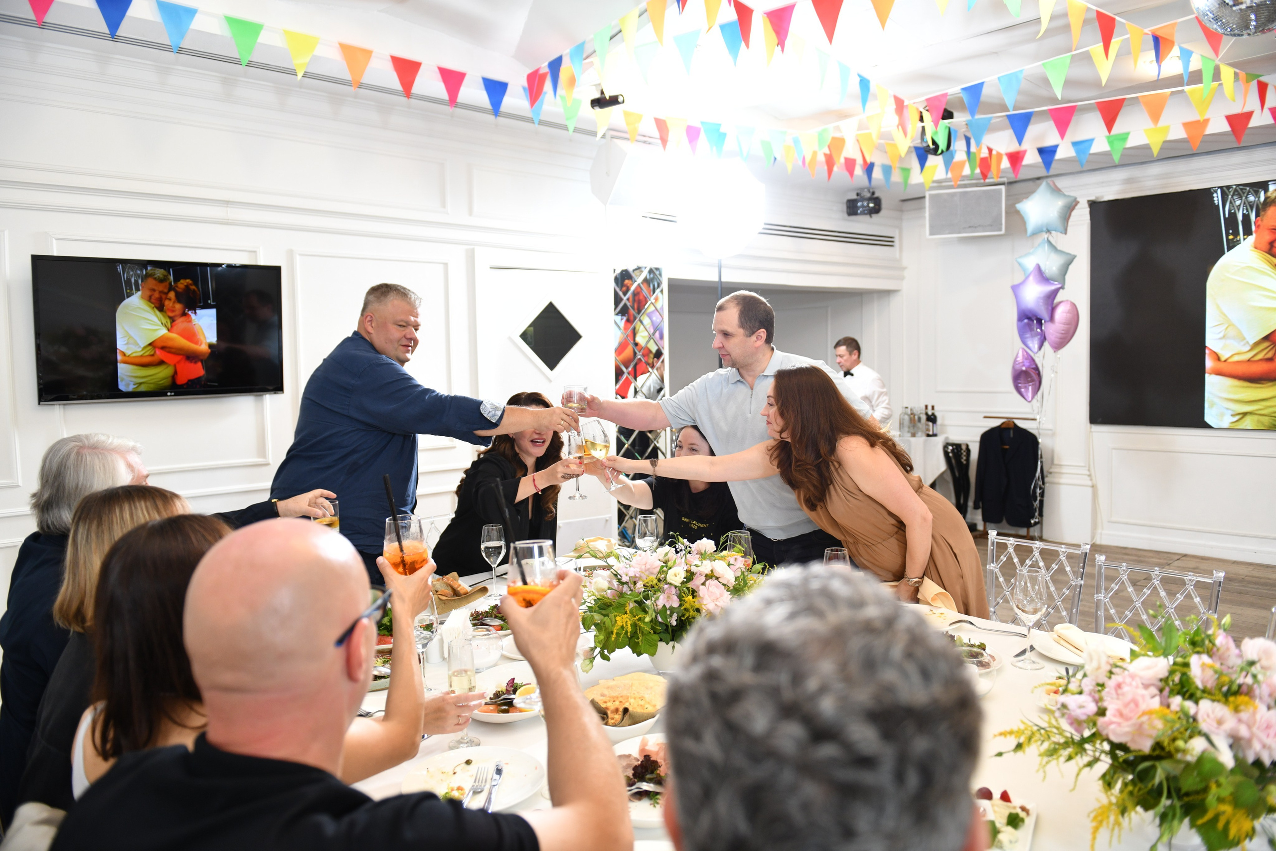 Юбилей в ресторане Светлый. Свадебный и портретный фотограф в Москве Галина Борисова