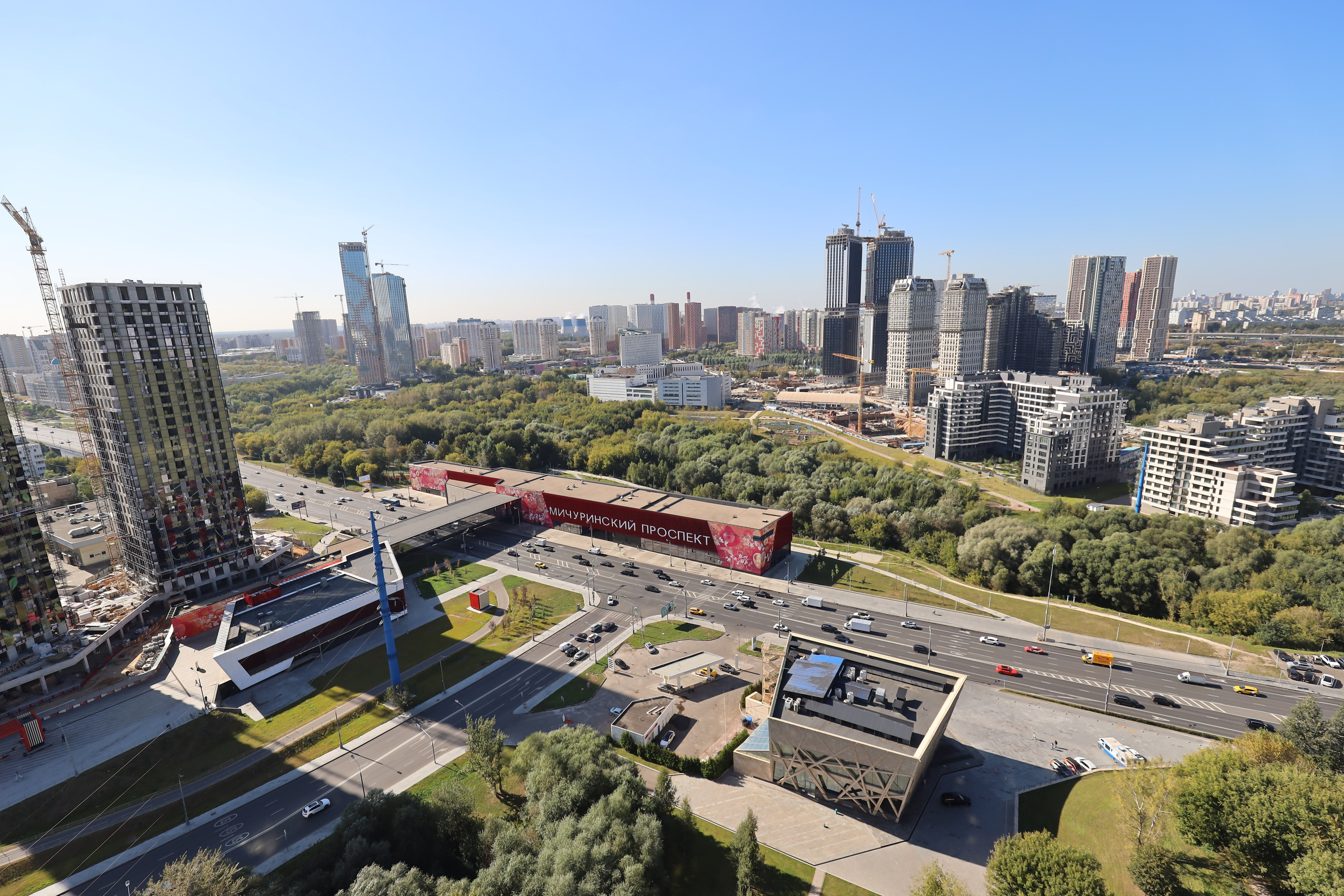 Метро Мичуринский проспект. Съемка в студии под ваш запрос, студийные съемки, фотографии архитектурных объектов — Александр Евстигнеев — фотограф Москва