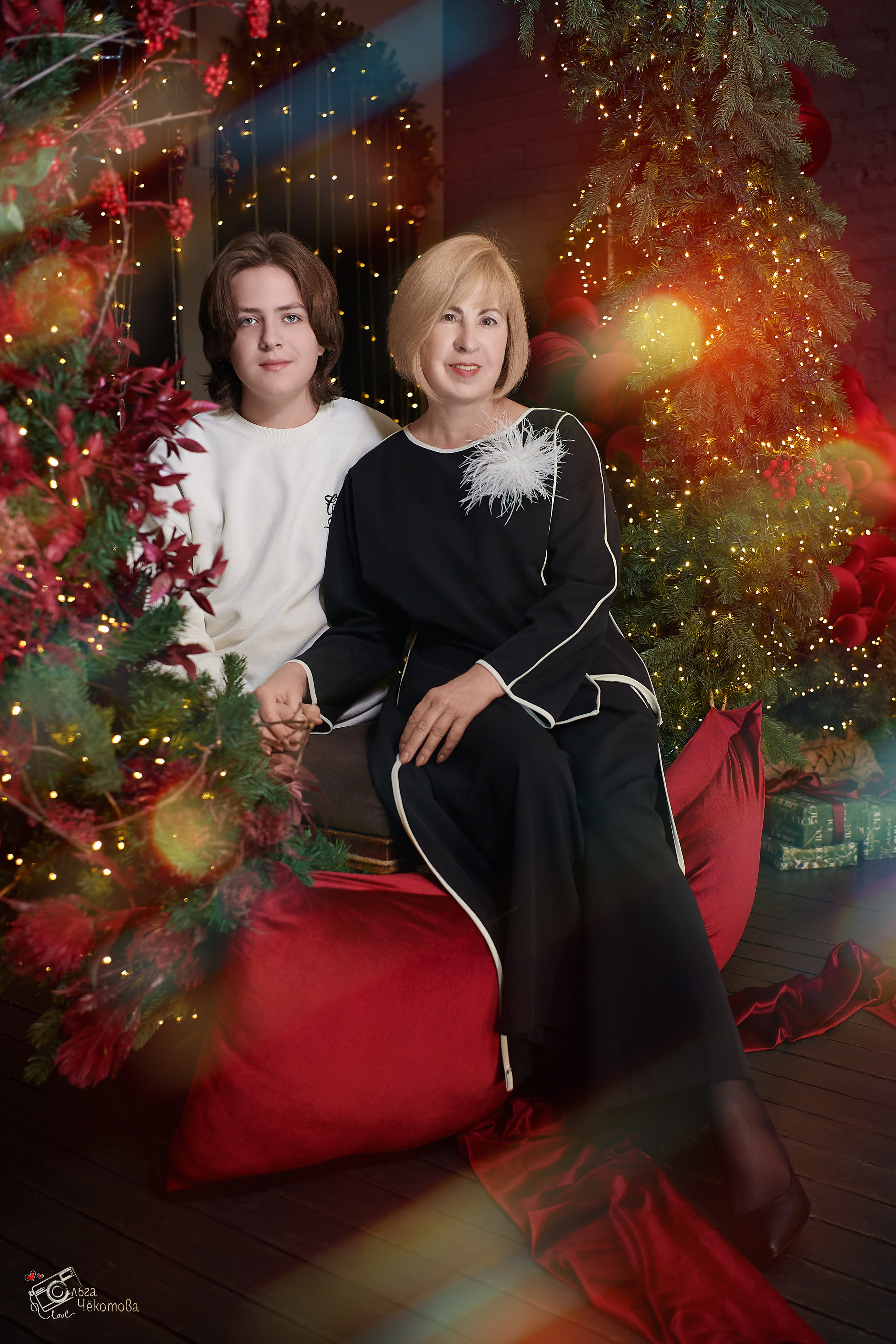 Новогодняя сказка для бабушки и двух внуков. Ольга Чёкотова (Фотограф Кострома)