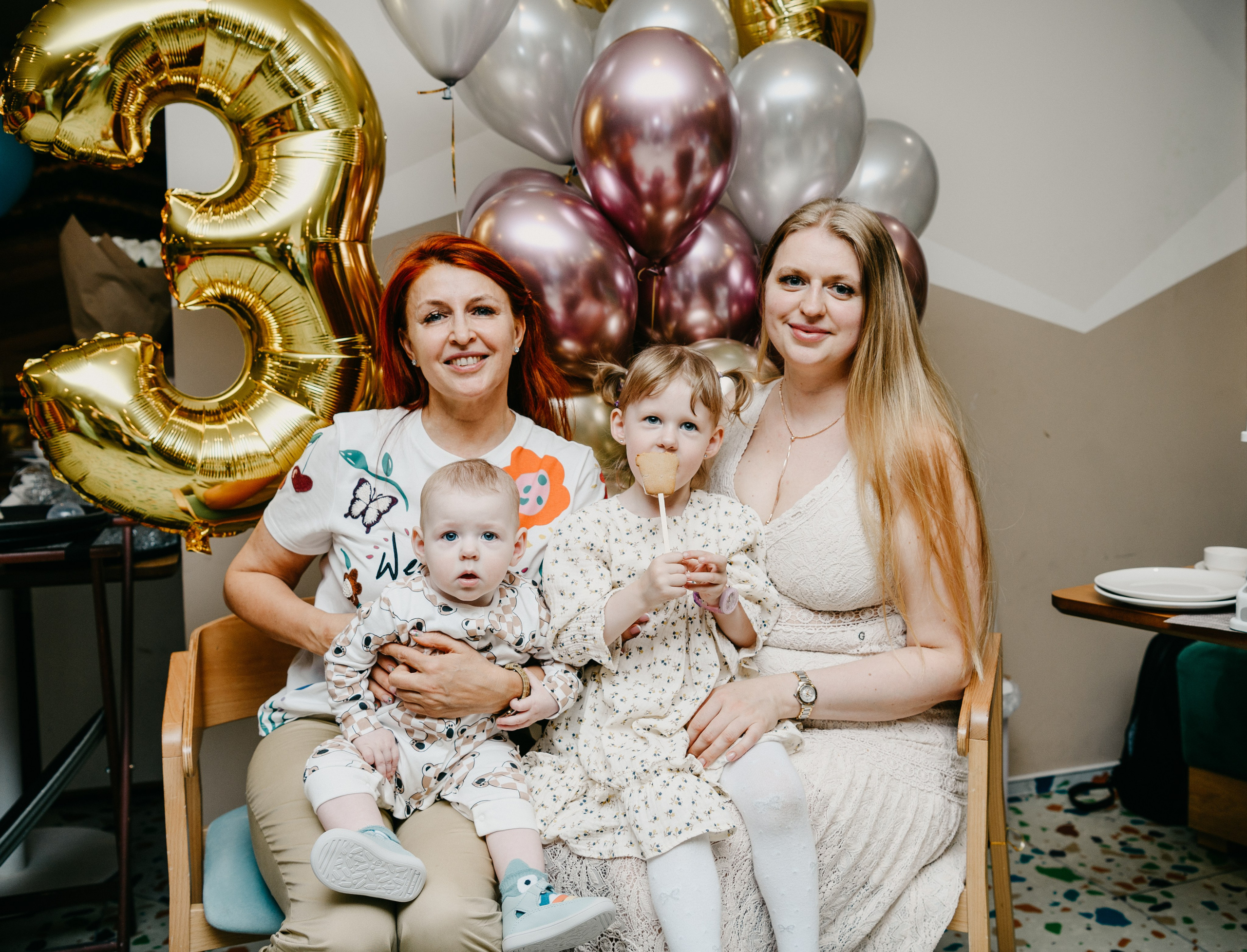 ДР Лизика. 3 года. Фотограф на выписку из роддома в Москве и МО