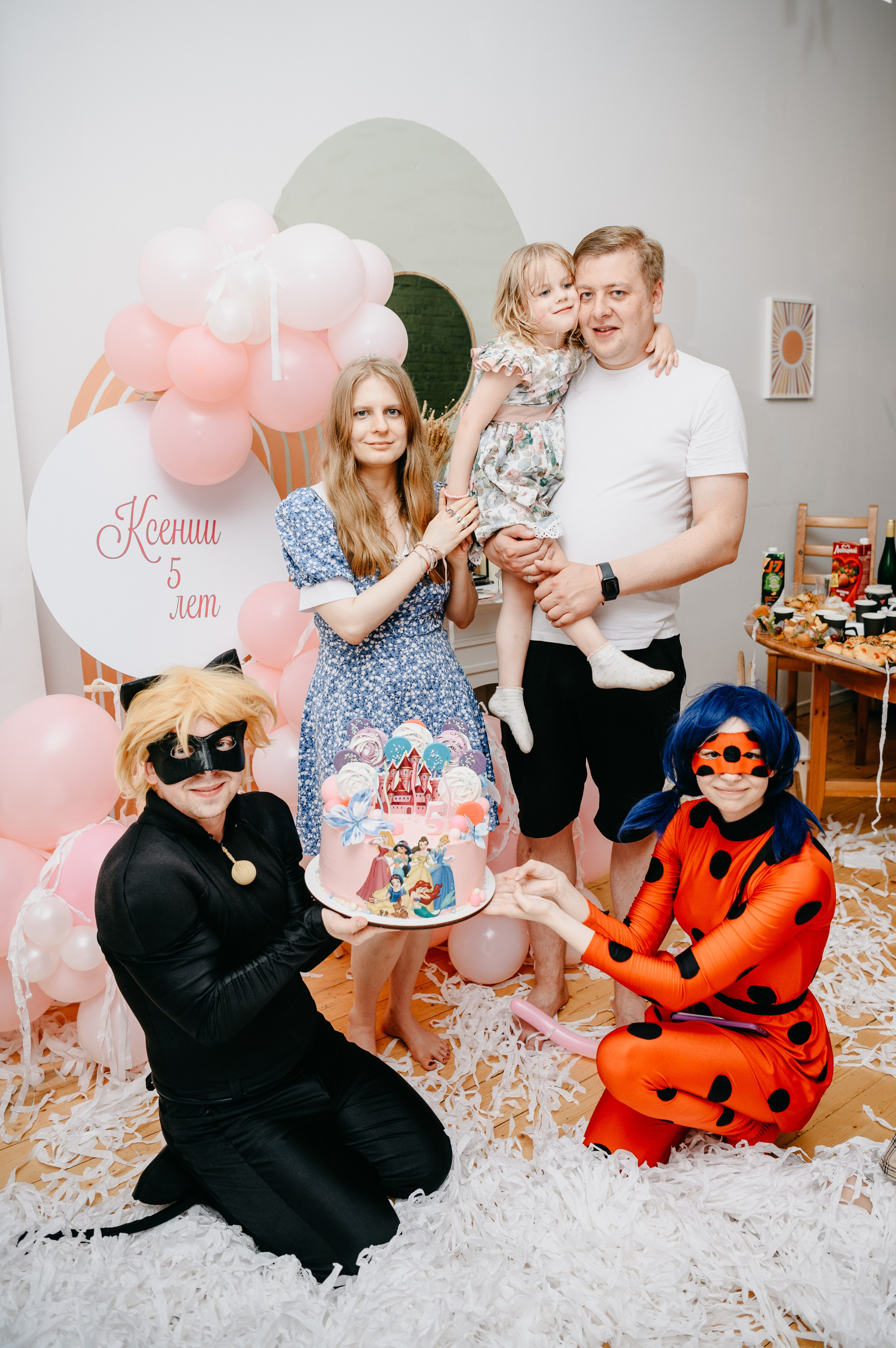 День рождения Ксении. 5 лет. Фотограф на выписку из роддома в Москве и МО