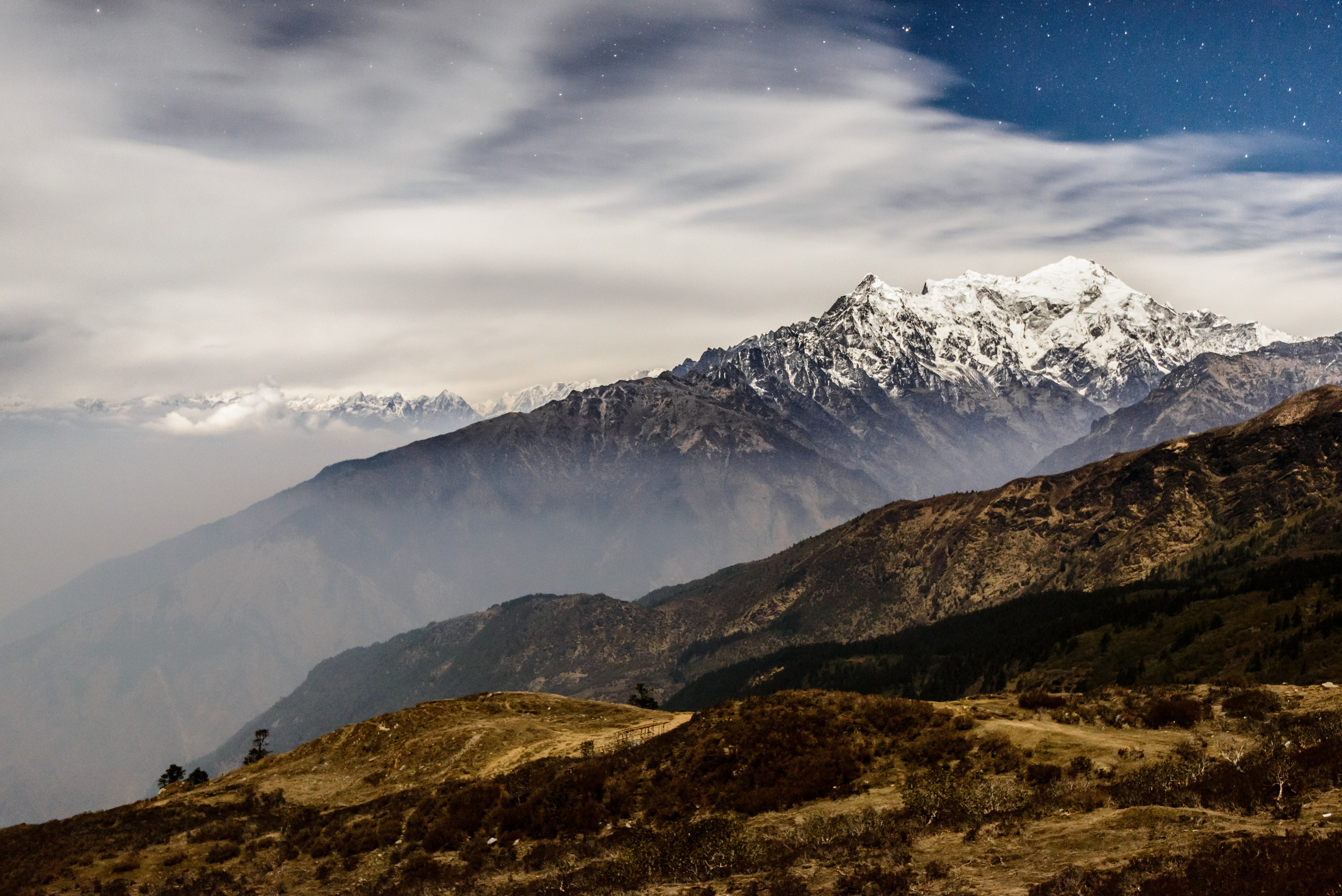 Обитель снегов. Пейзажный фотограф Сергей Пестерев. Фото природы