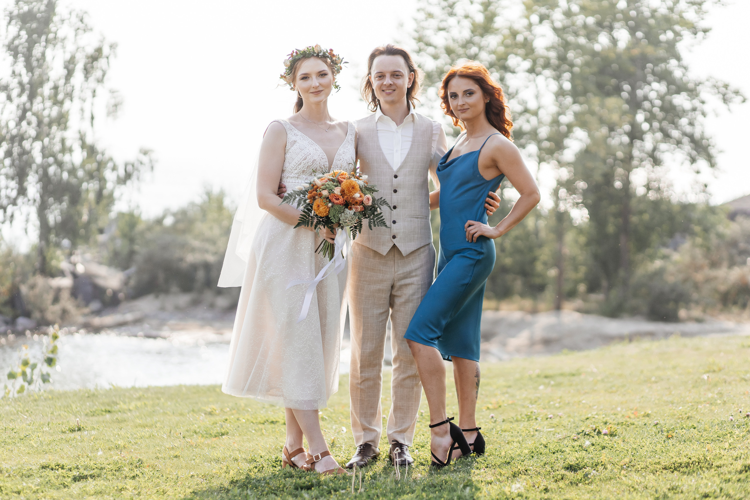 Камерная свадьба. Свадебный  фотограф Новосибирск