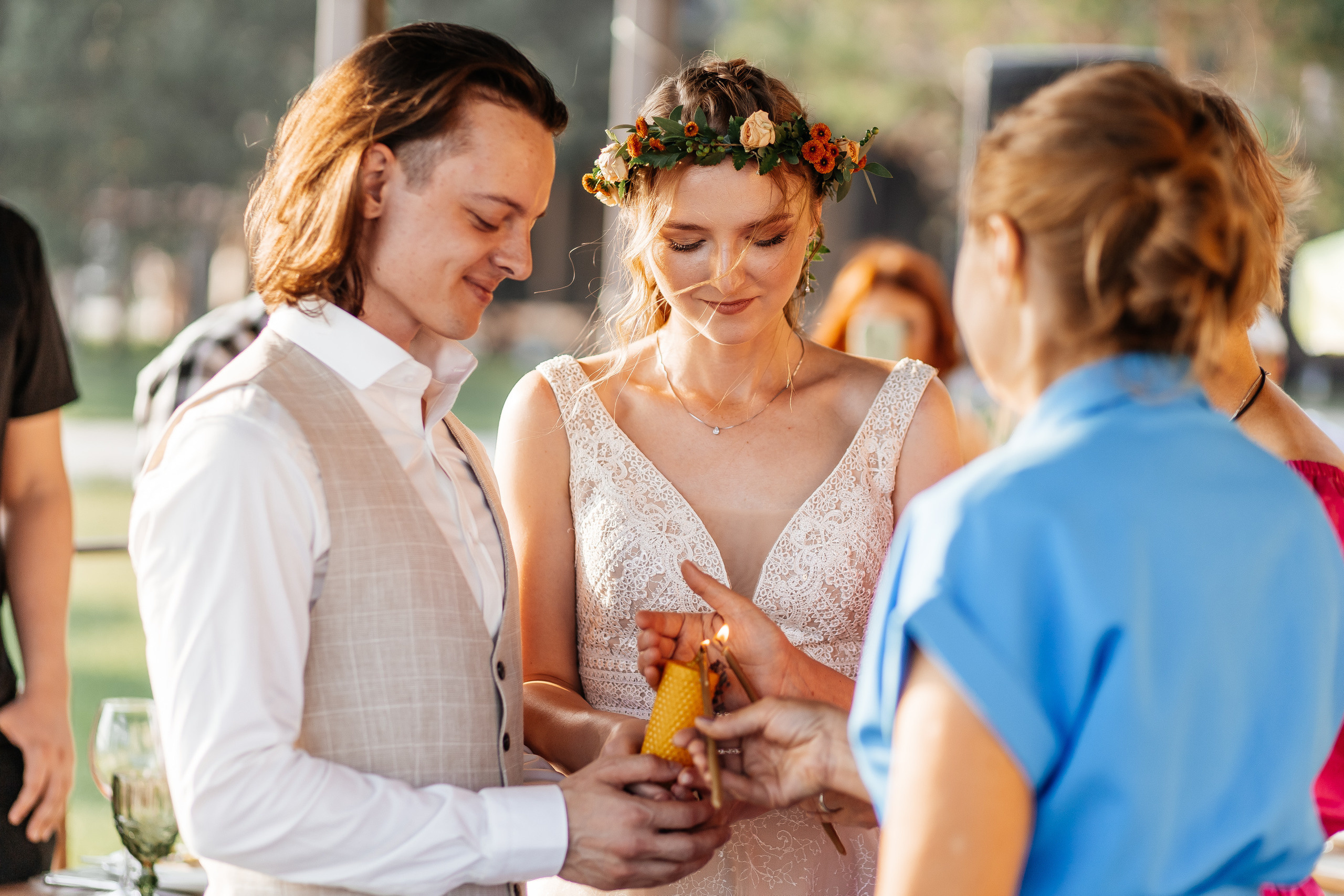 Камерная свадьба. Свадебный  фотограф Новосибирск