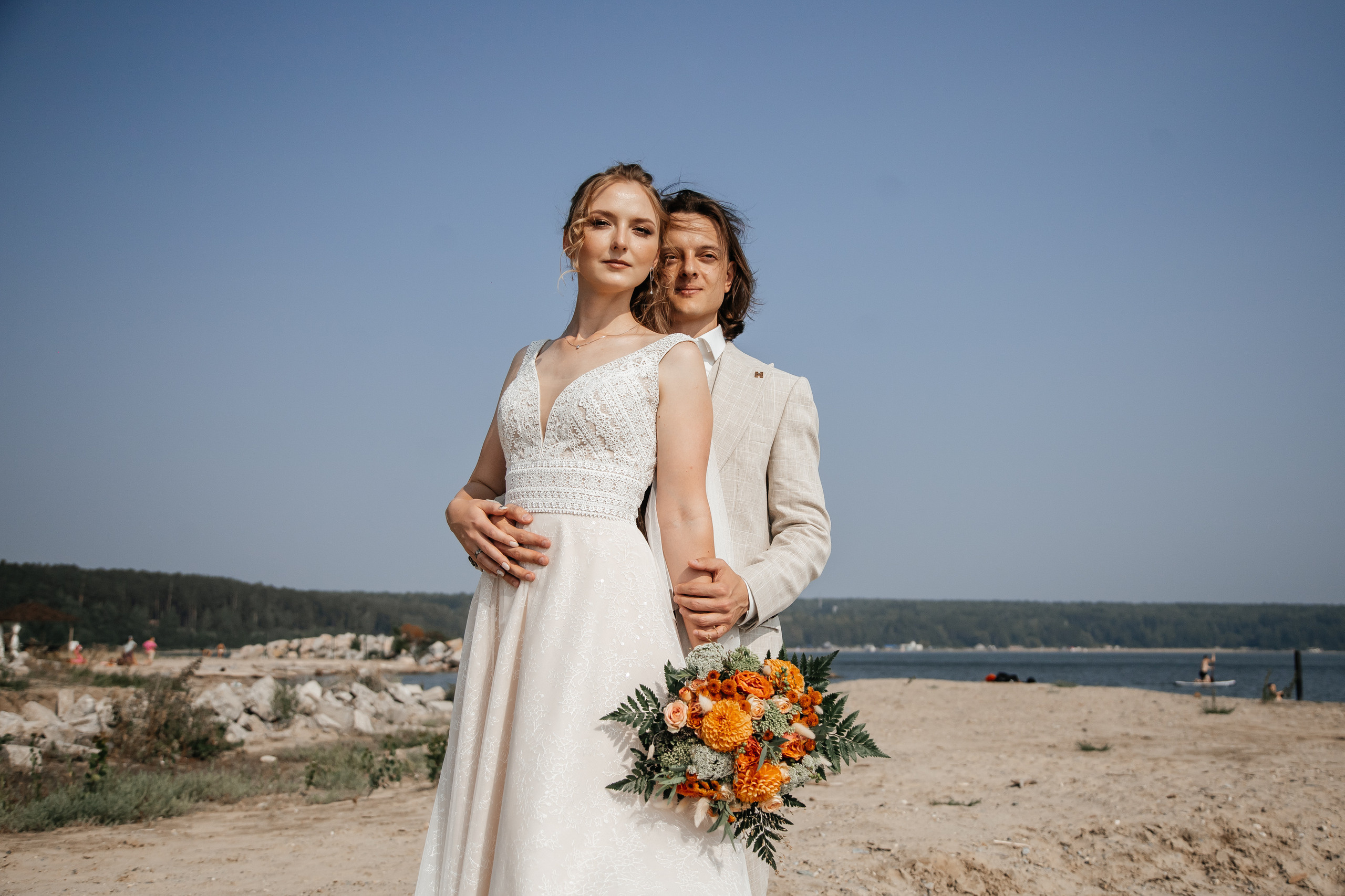 Камерная свадьба. Свадебный  фотограф Новосибирск