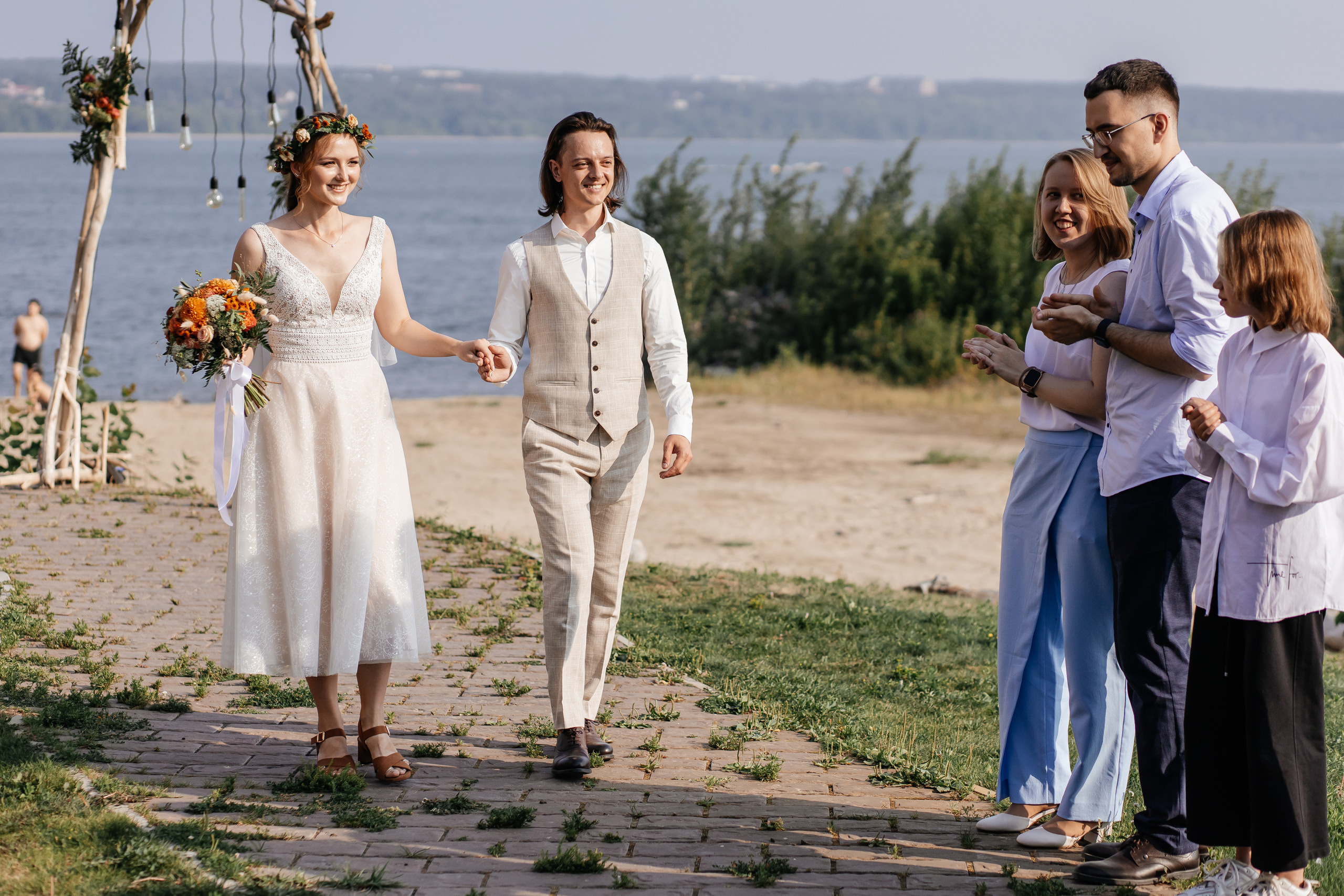 Камерная свадьба. Свадебный  фотограф Новосибирск