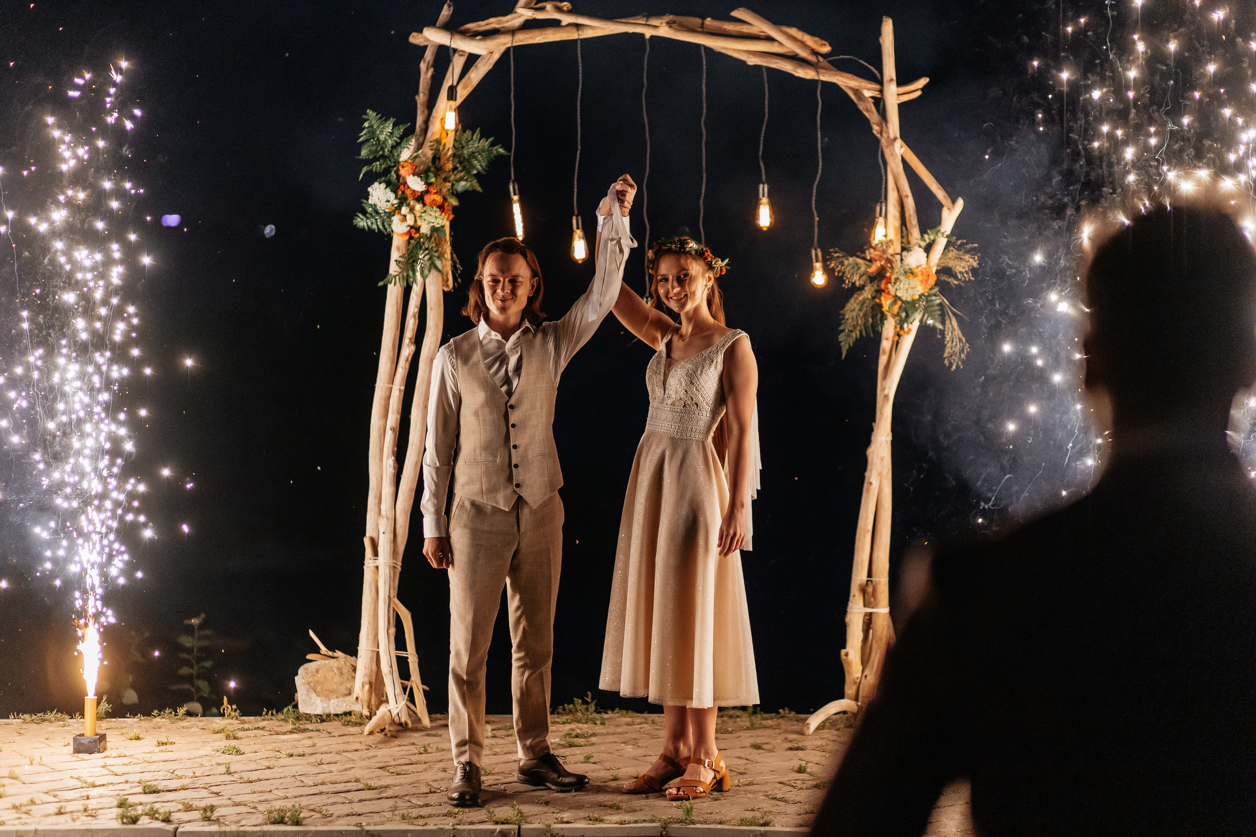 Камерная свадьба. Свадебный  фотограф Новосибирск