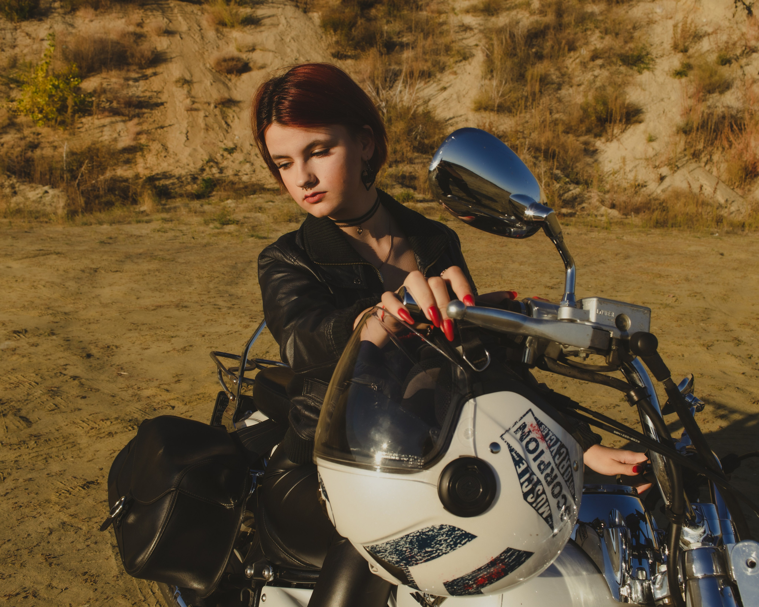 MOTOGIRL. Фотограф Софья Васильковская