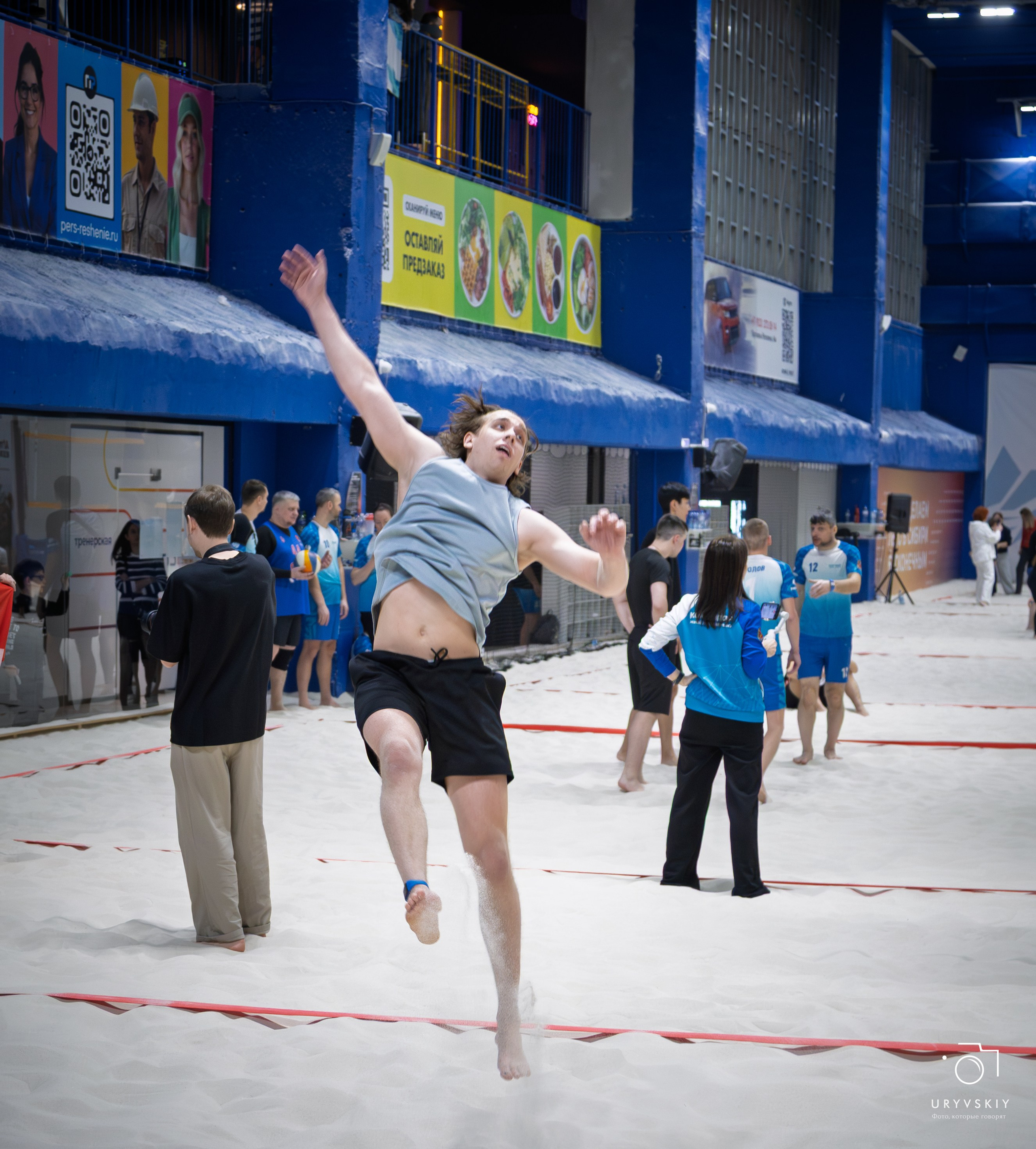 Турнир по пляжному волейболу ГК Командор. Игорь Урывский. Фотограф Красноярск