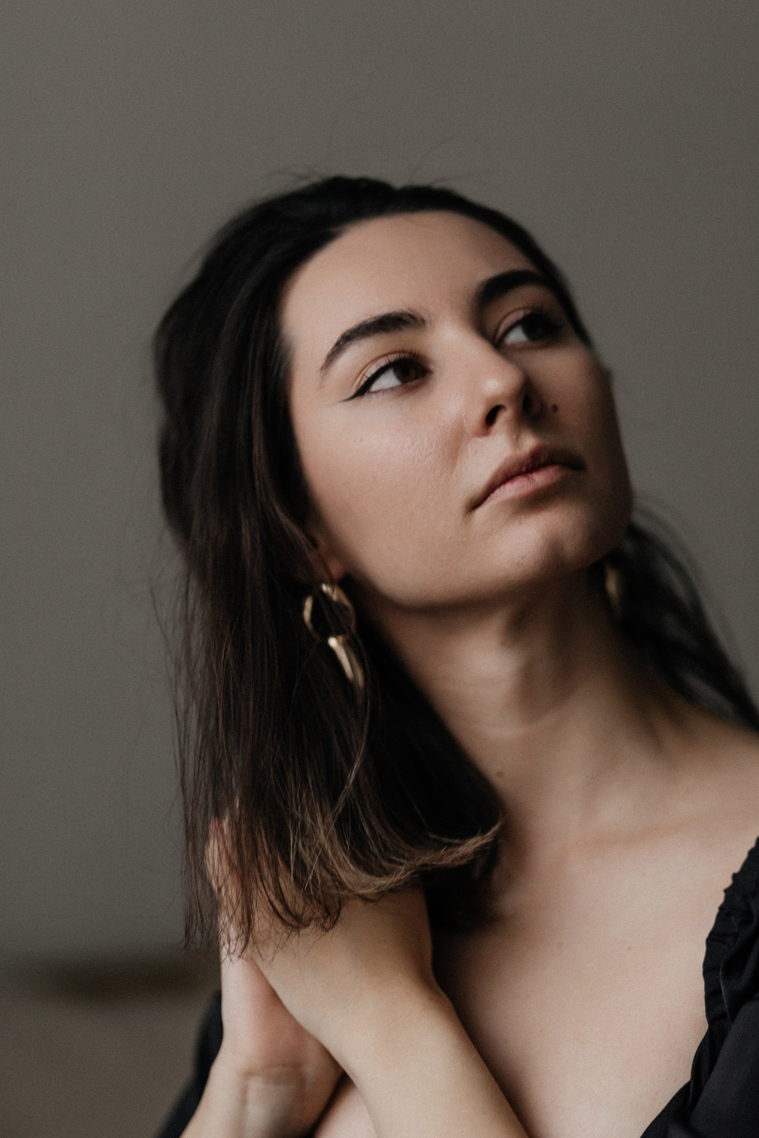 Девушка в черном платье — Лана. Свадебный фотограф в Нижнем Новгороде Генеральская Ира