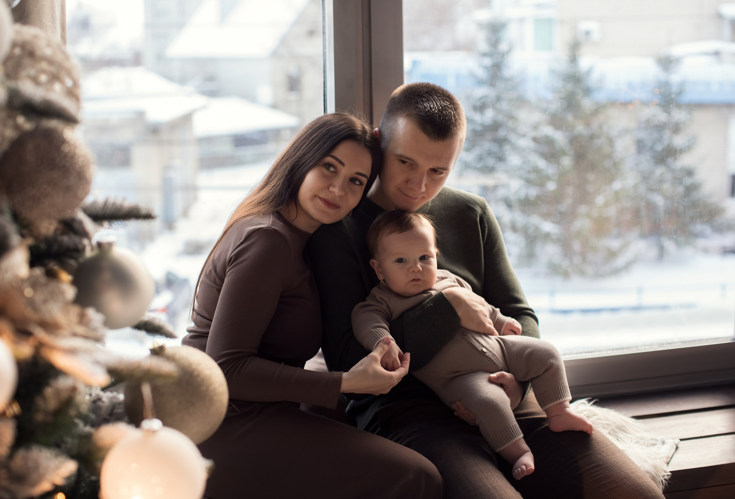 Первый Новый год. Семейный и детский фотограф в Саратове Полина Коткина