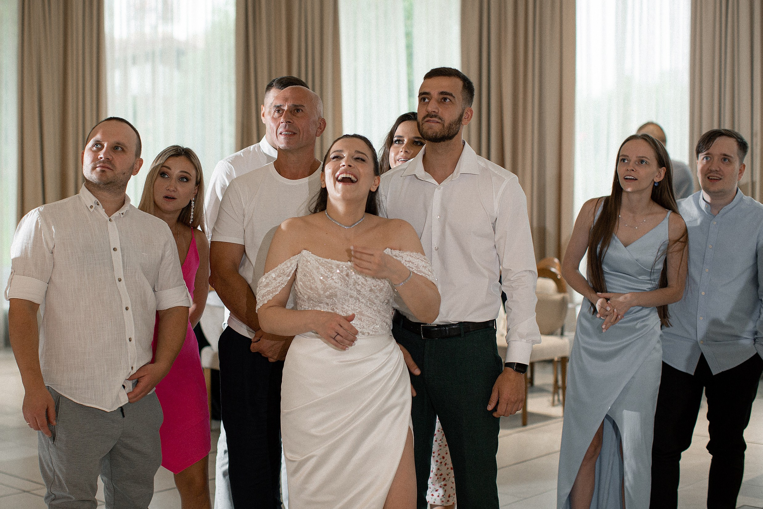 Свадьба с гостями. Свадебный и портретный фотограф Москва