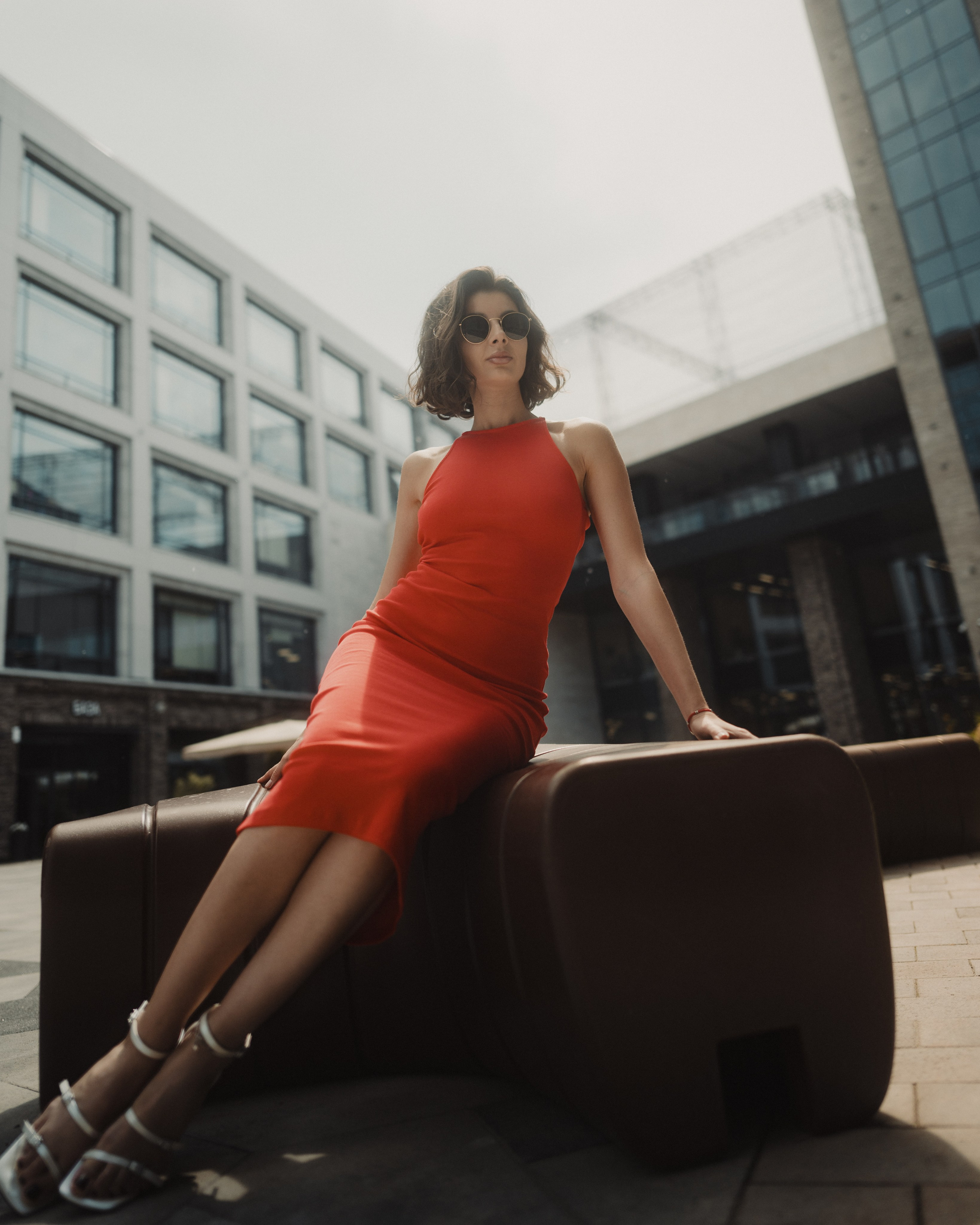 Женская уличная фотосъемка 