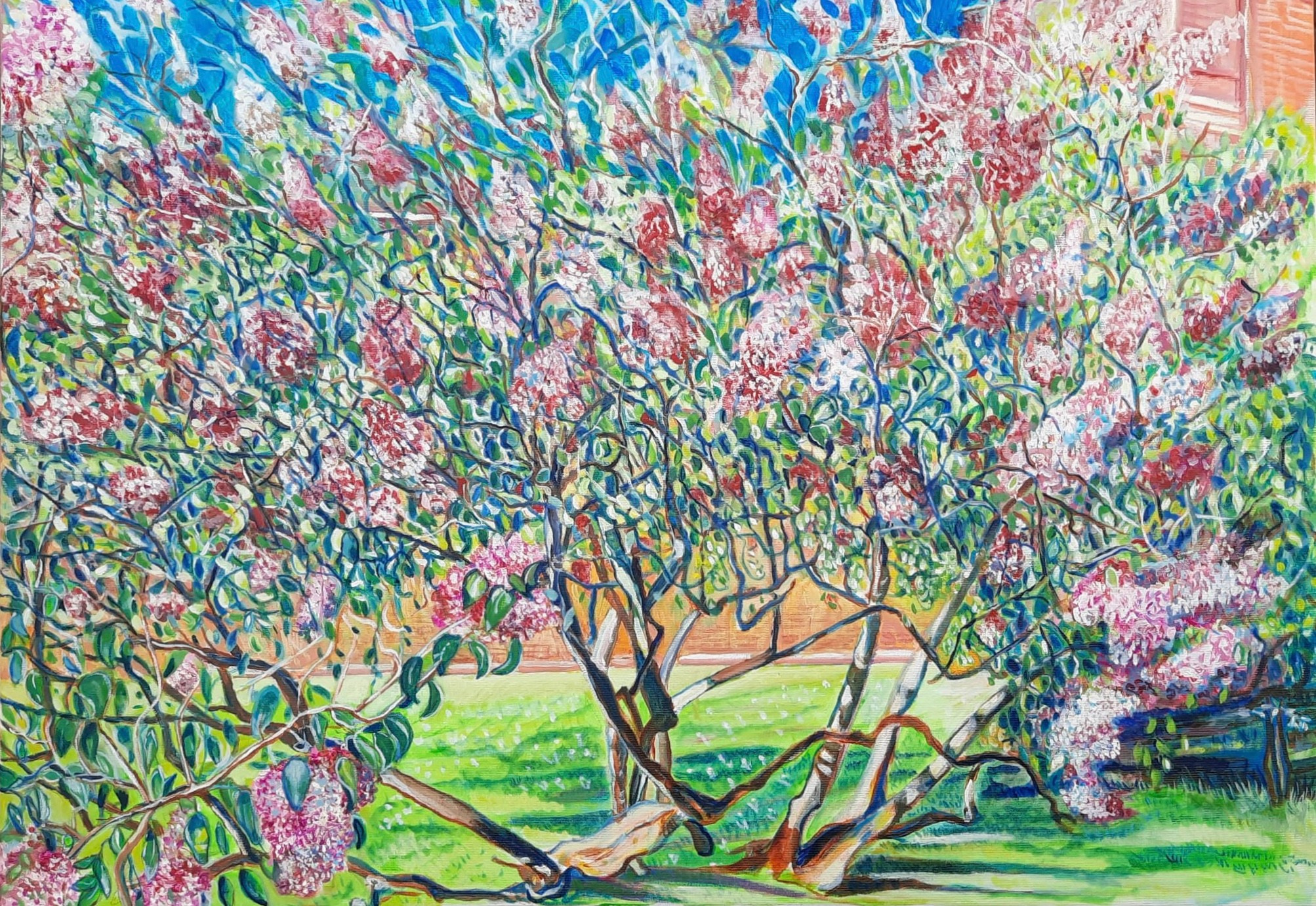 Lilac 50/70 cm Oil on canvas 2024