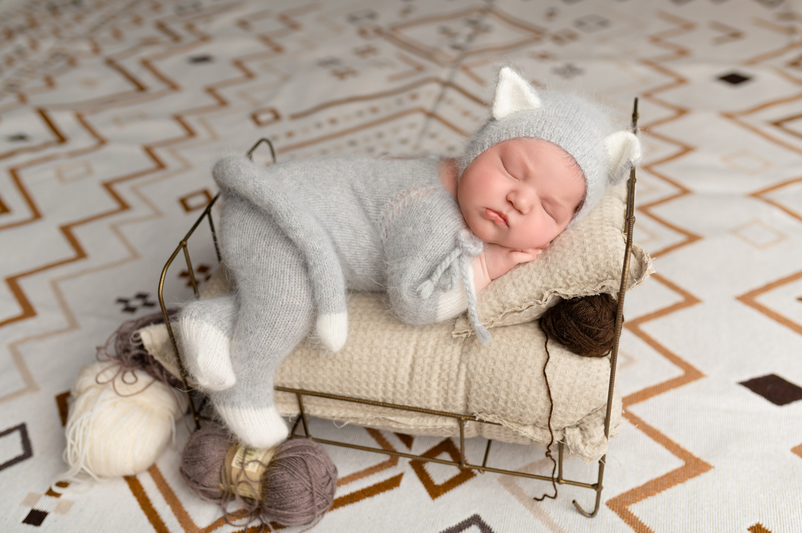 Новорожденные девочки. Детский фотограф в городе Жуковский Алиса Коробанова