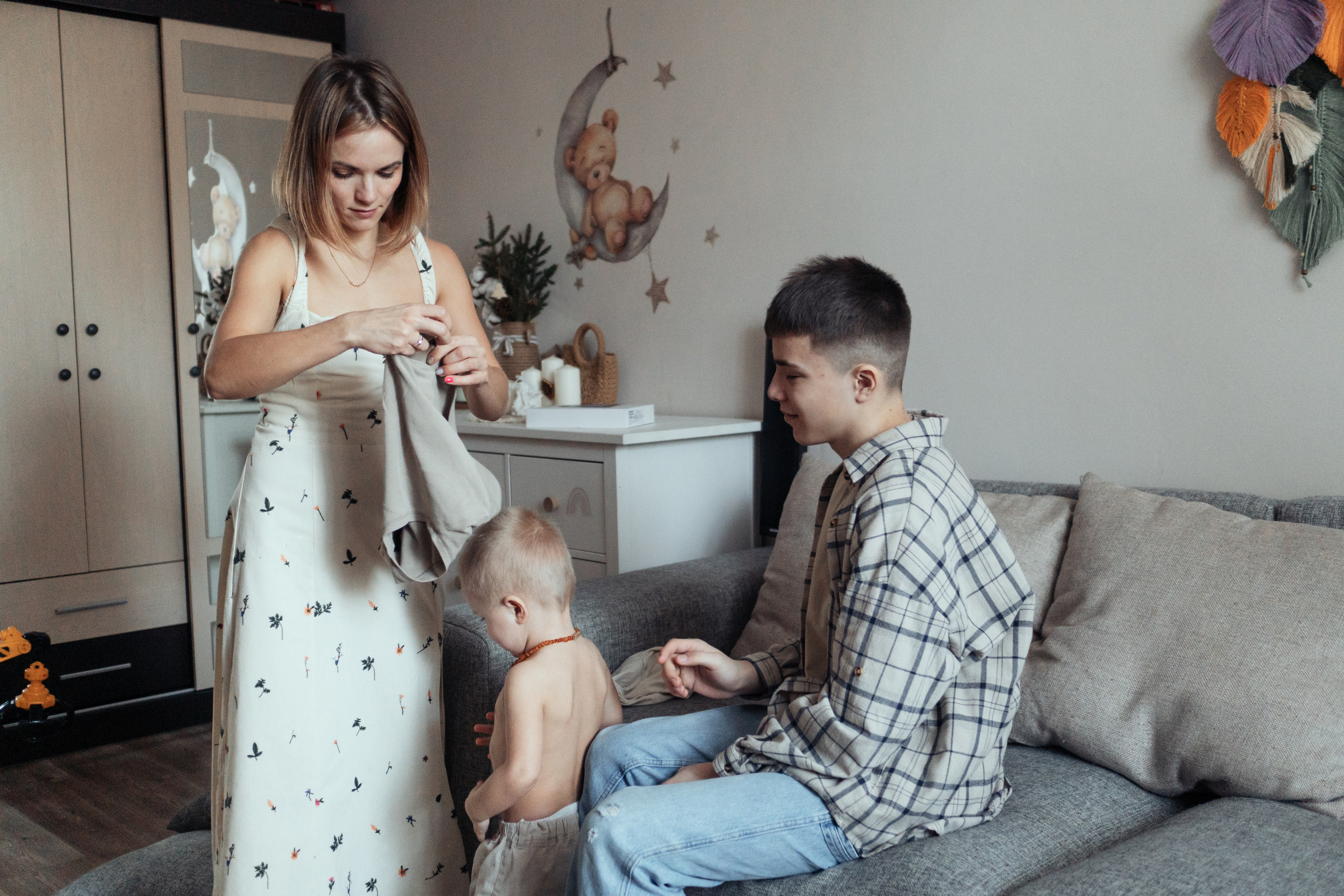 Катя, Антон, Вадим и Миша. Семейный и детский фотограф в Санкт-Петербурге Наталья Григорьева