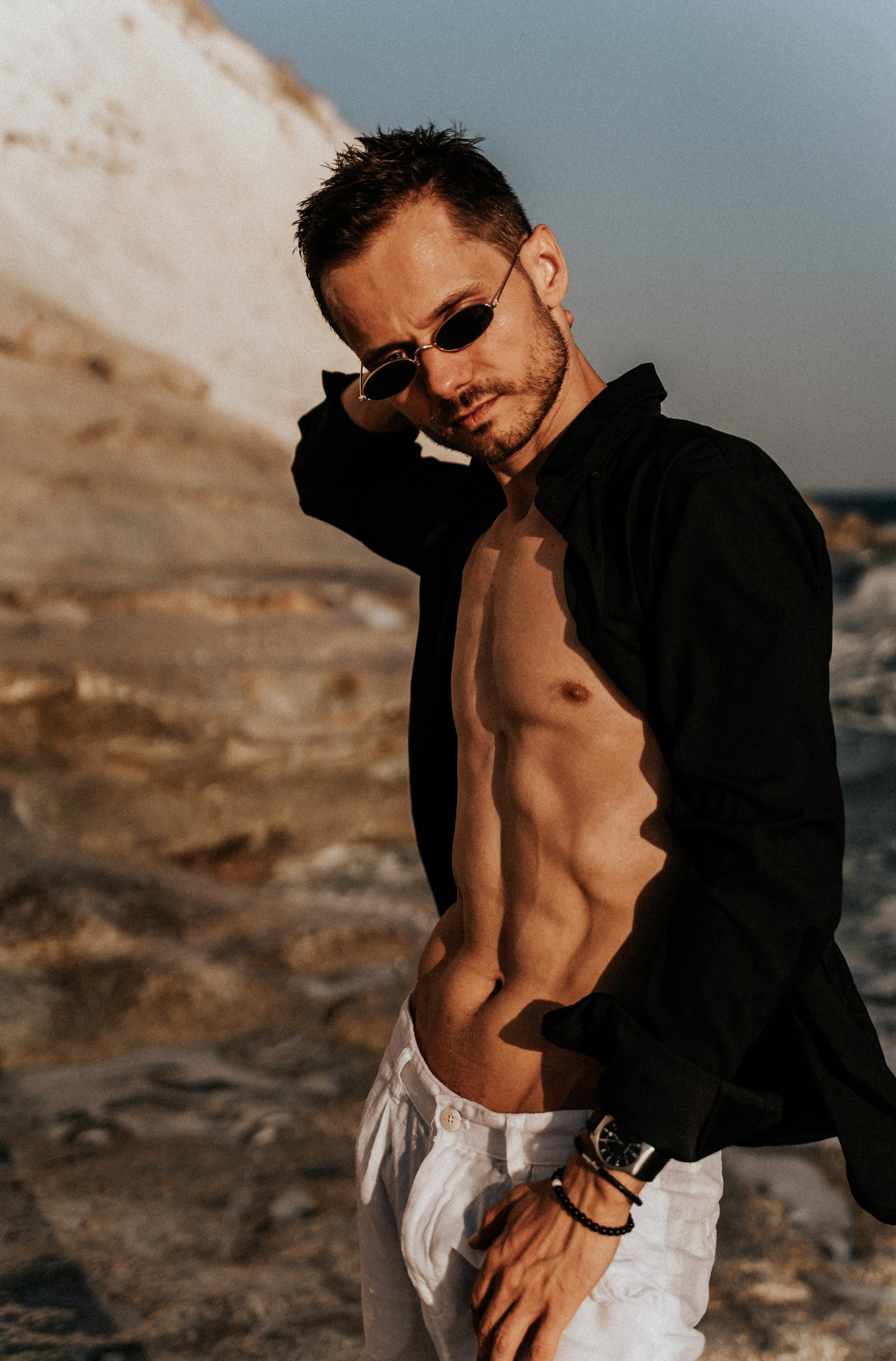 Фотосест на диком пляже для Андрея. Свадебный и семейный фотограф Ирина Чернова