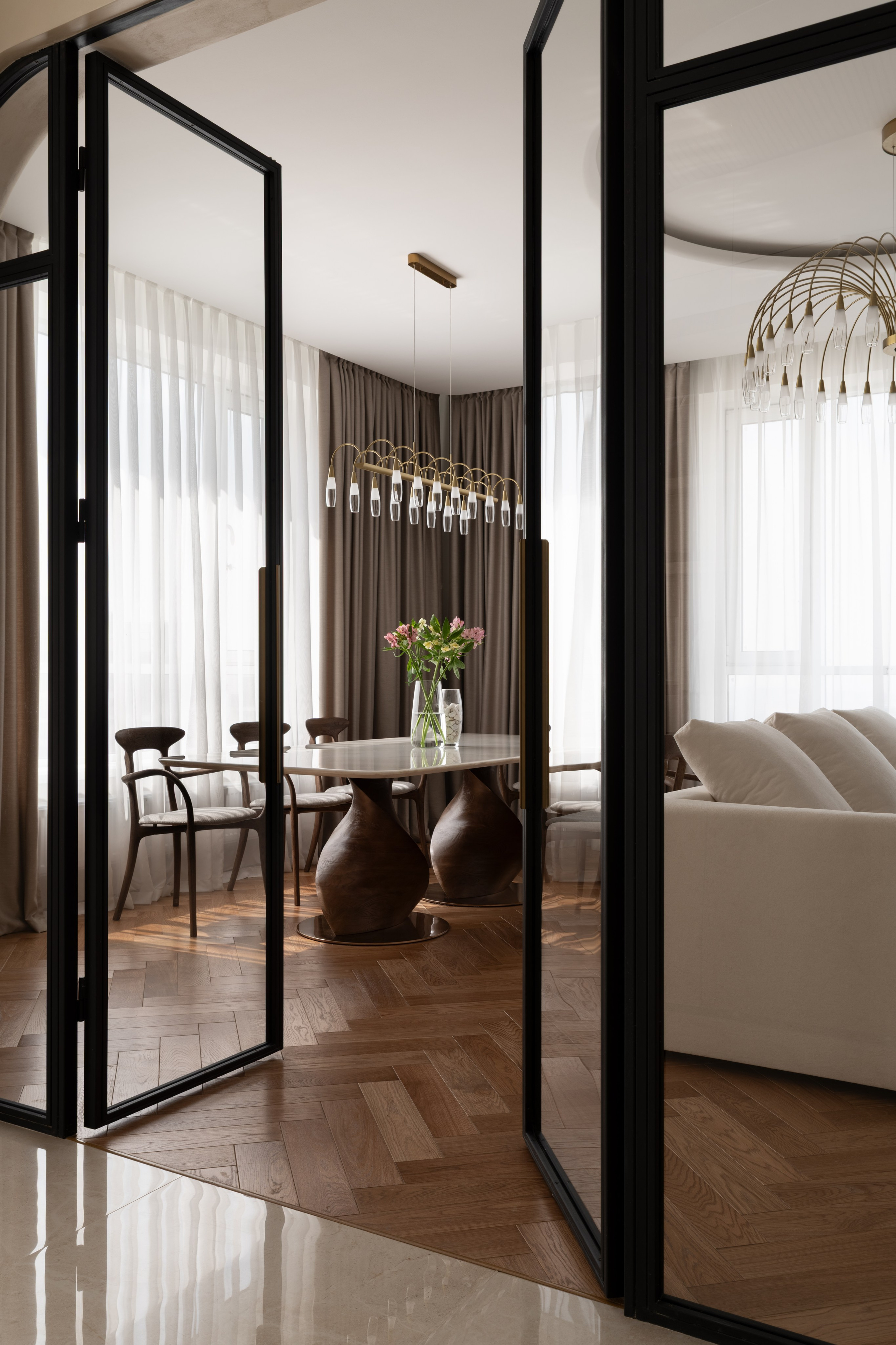 ЖК «Аль-Фараби 27», 120 м². Room Design Studio