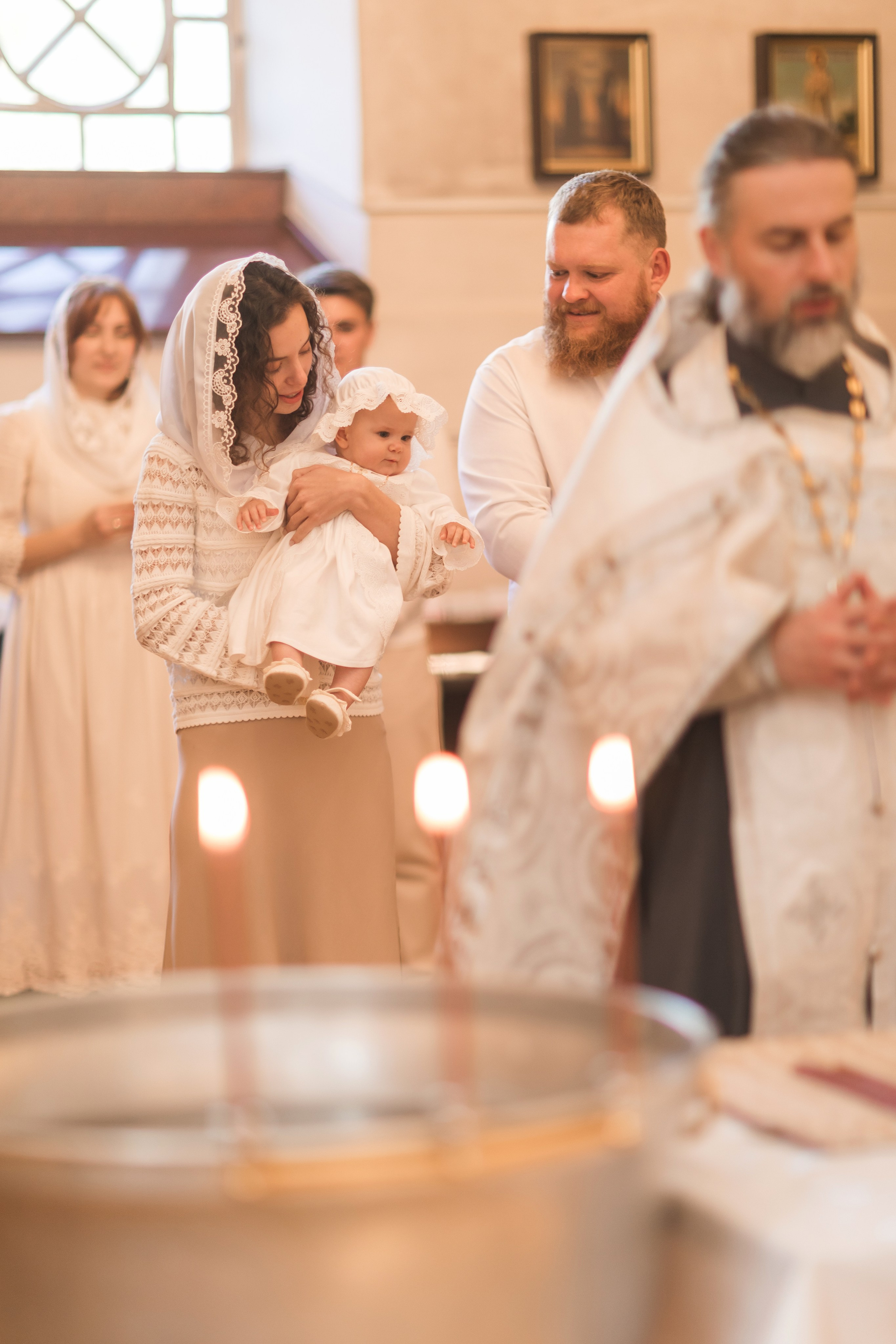 Крещение. Семейный и детский фотограф Краснодар Валерия Власенко