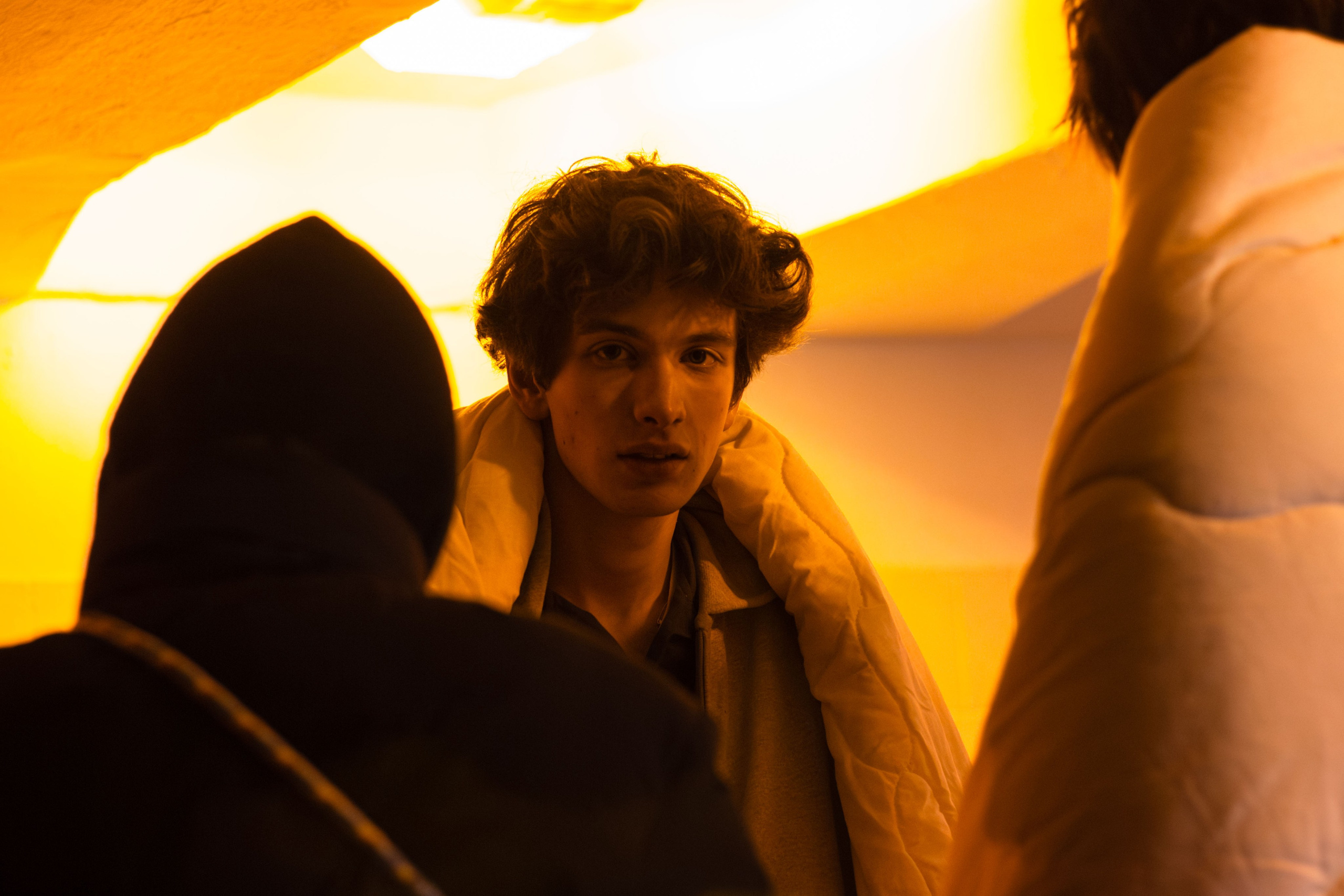 На съемках фильма «Ганди молчал по субботам». Юля Мурашова портретный и документальный фотограф