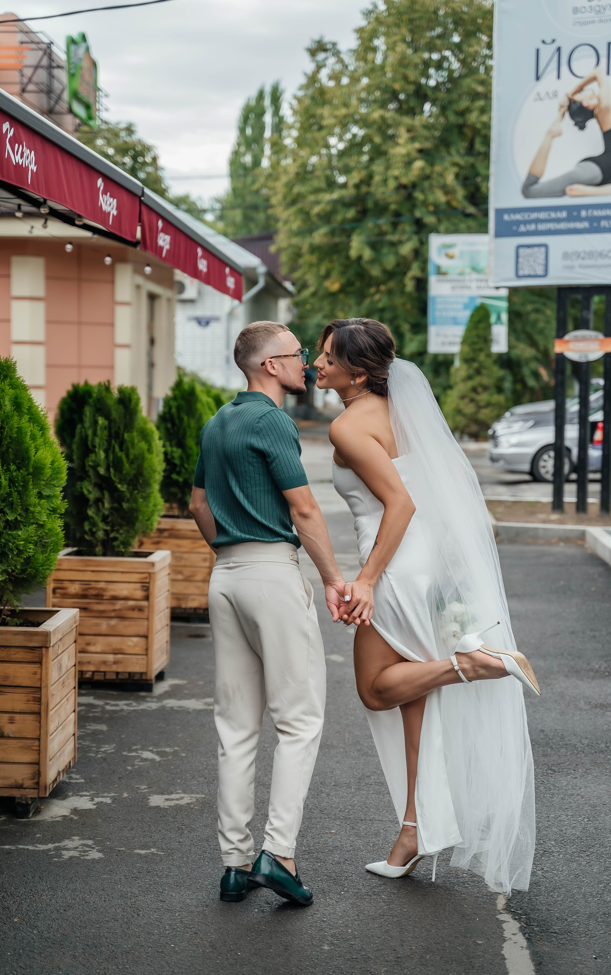 Лейла и Женя, 23.08.24. Фотограф Виктория Казановская в Каменске-Шахтинском