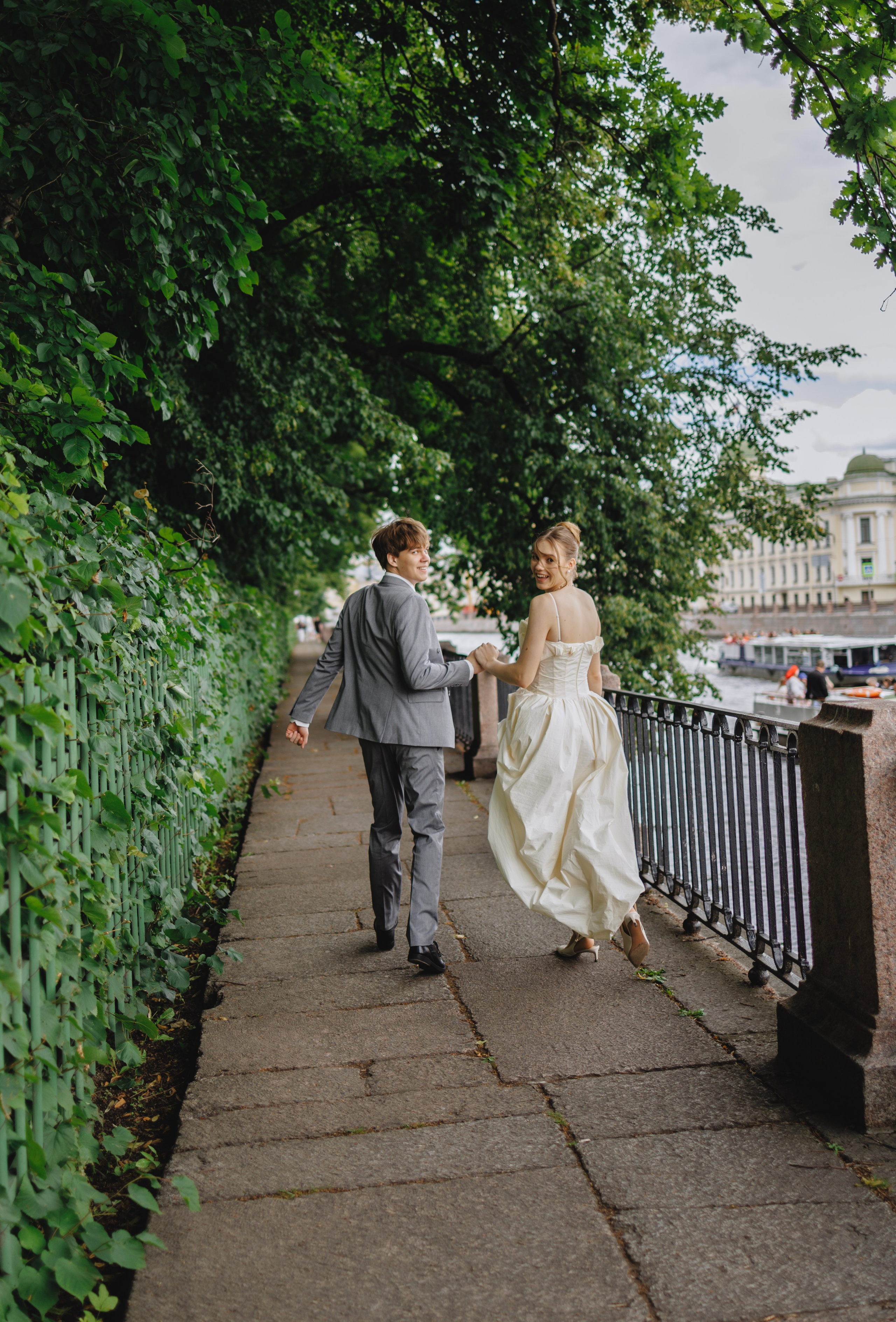 Артем Варвара, Летний сад. Боженова Елена фотограф Санкт-Петербург