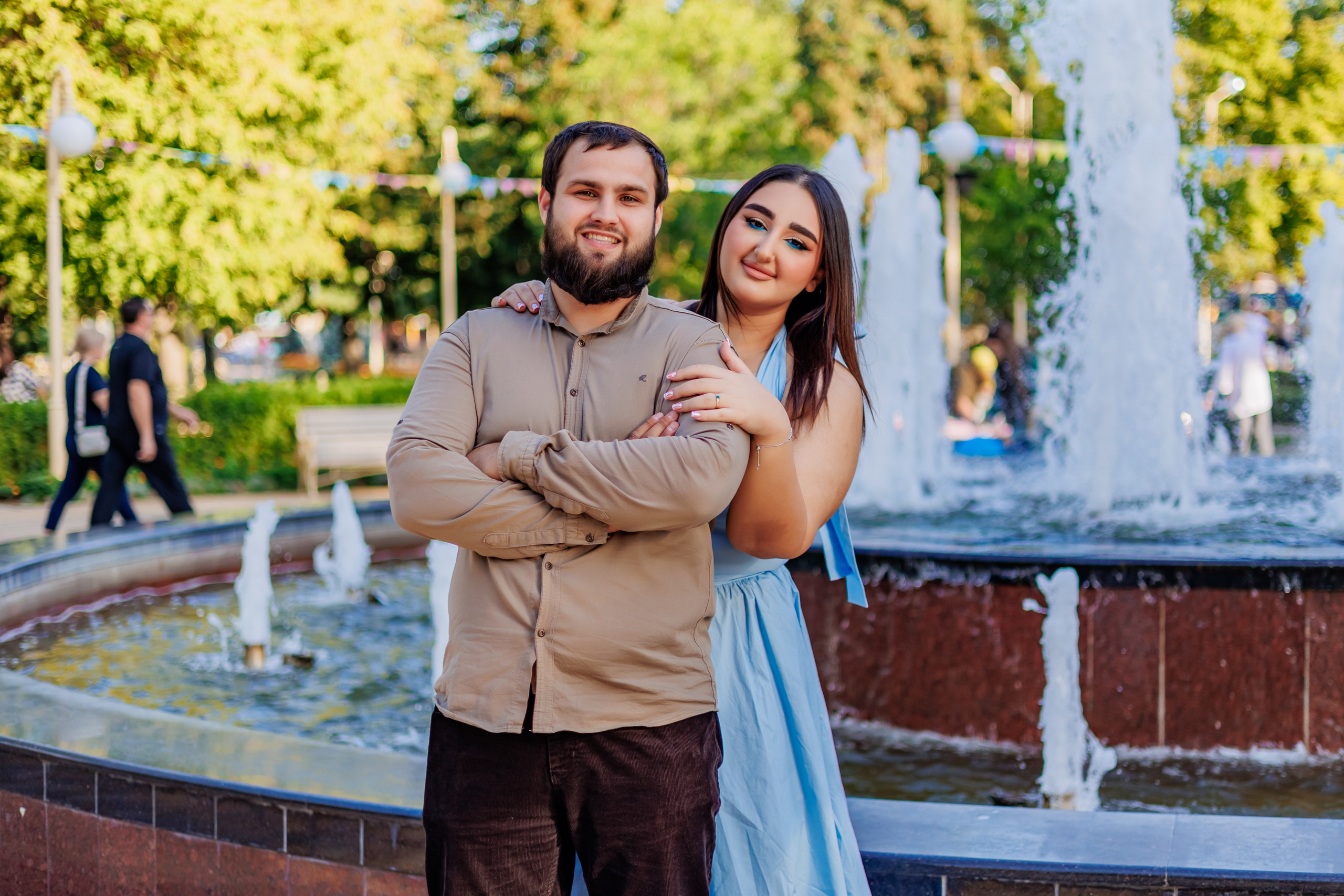 Прогулка в парке. Свадебный и семейный фотограф в Армавире