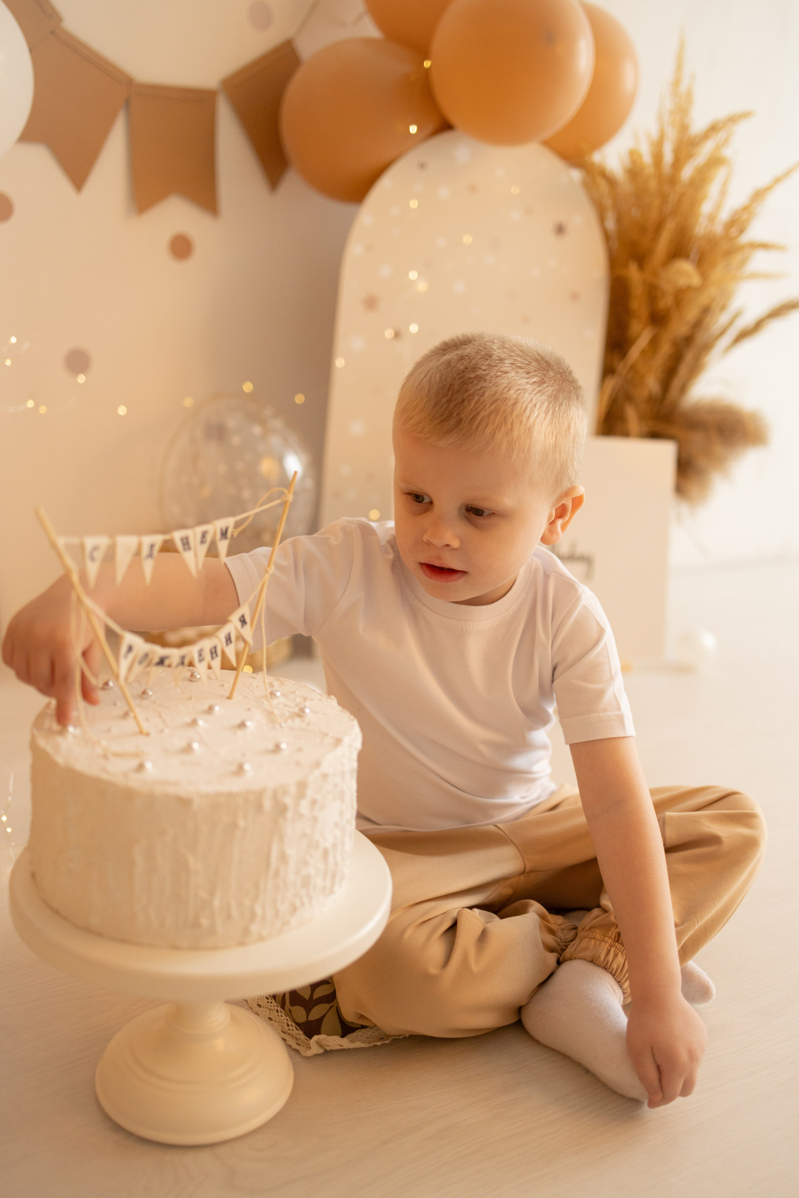 День рождения в студии. Семейный и Детский фотограф в Краснодаре Дарья Насаченко