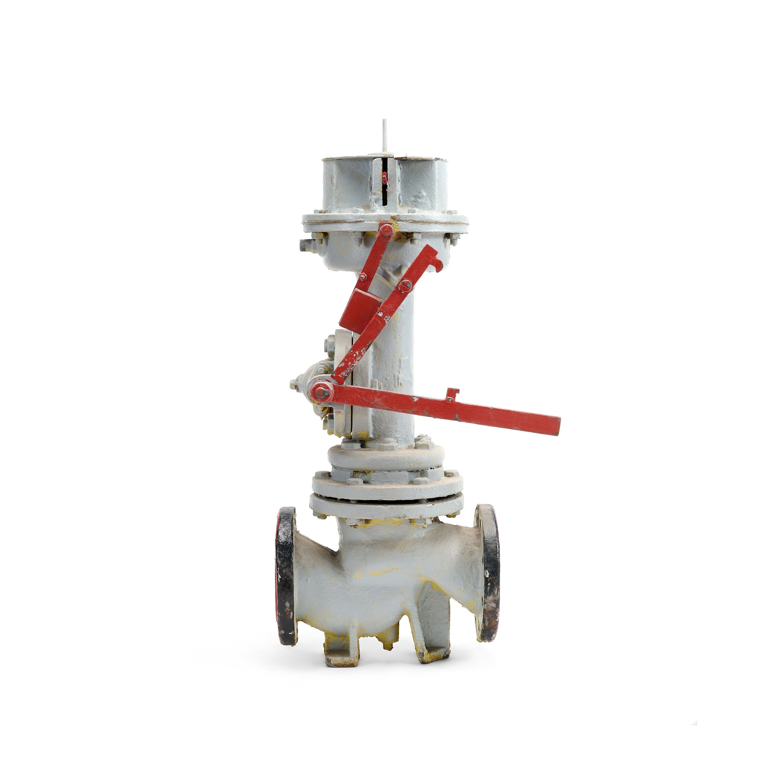 Рычажно-грузовой предохранительный клапан ПК-100 — музейный газовый прибор