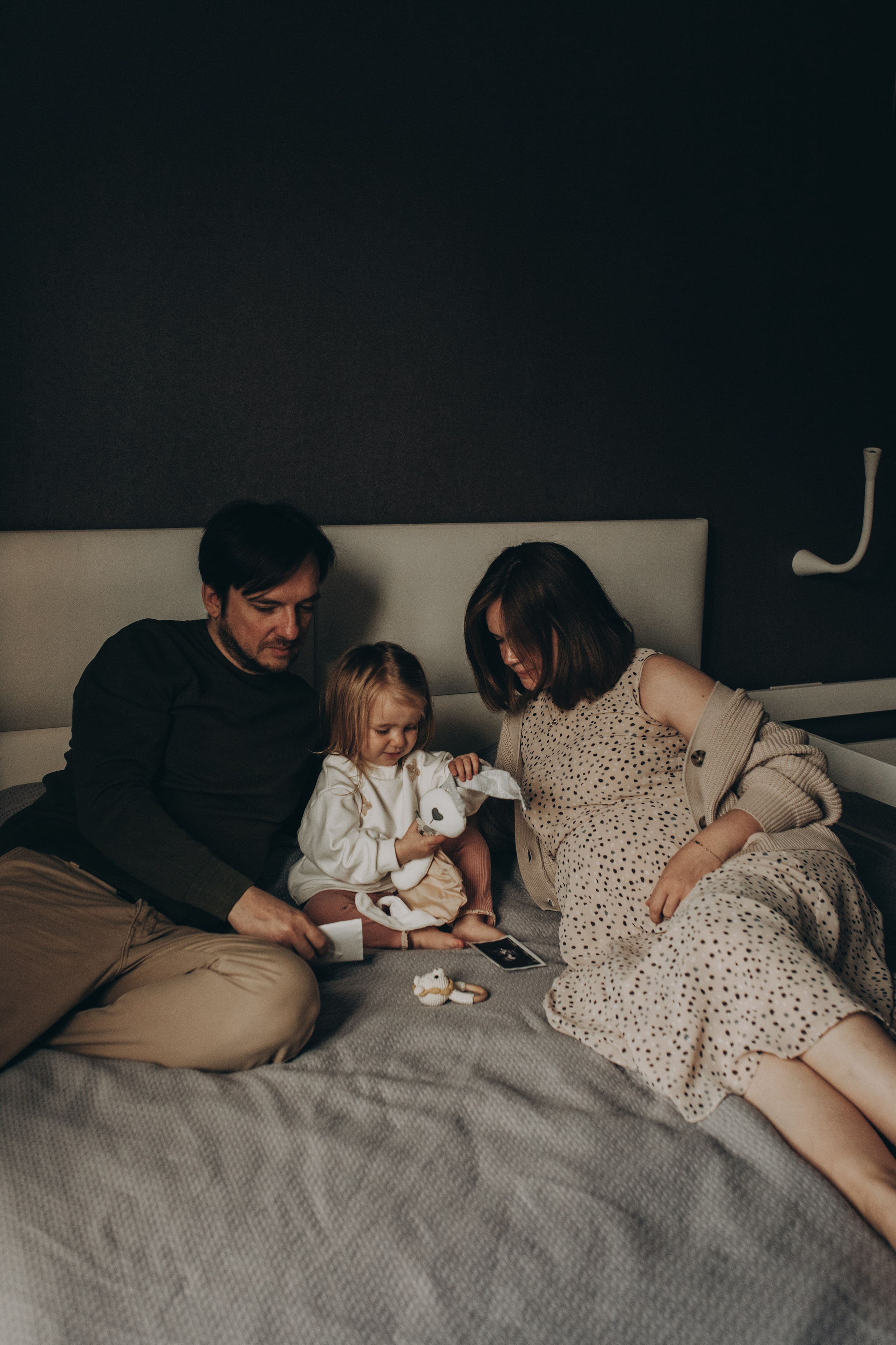 Наташа, Михаил, Вероника. Семейный фотограф Полина Сарина Москва