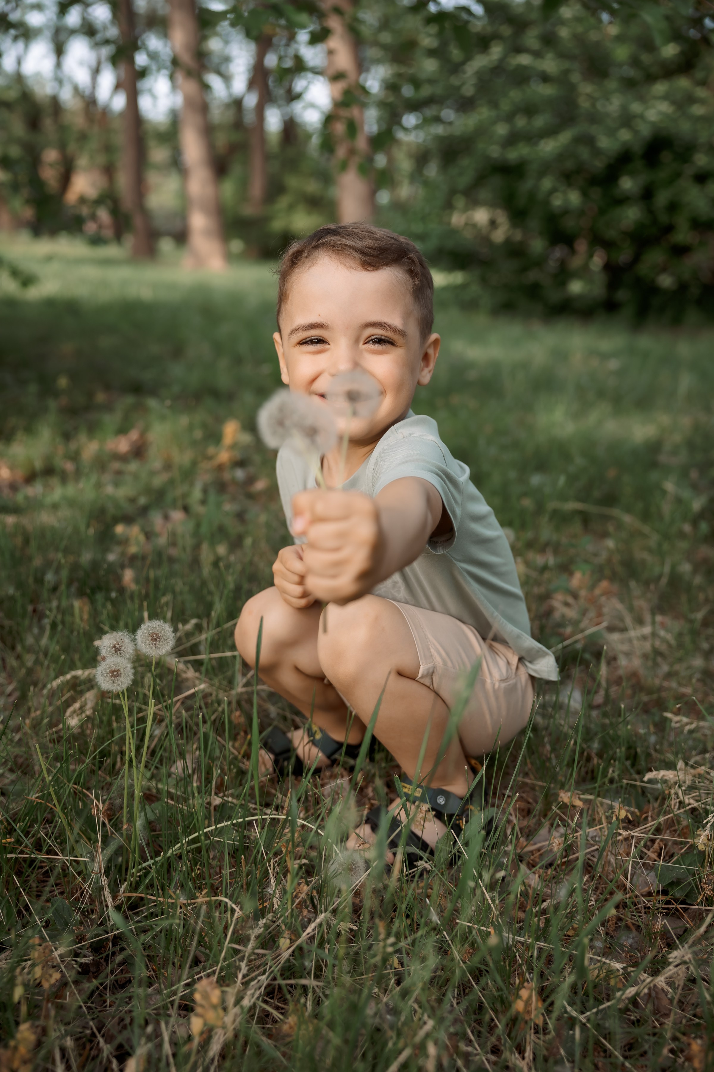 Мама и сын — прогулка в парке. Семейный и детский фотограф в Краснодаре Ксения Новикова