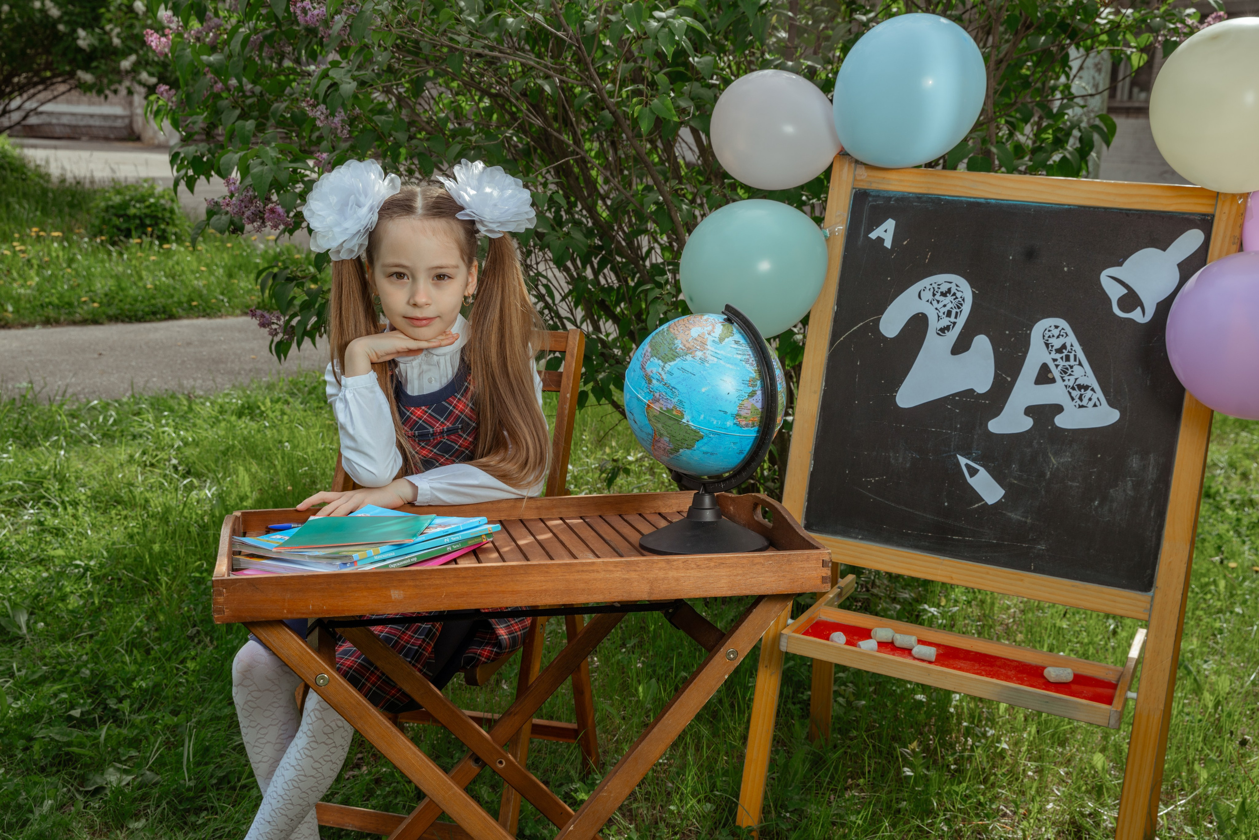 Школьная фотозона. Семейный и детский фотограф в Нижнем Новгороде