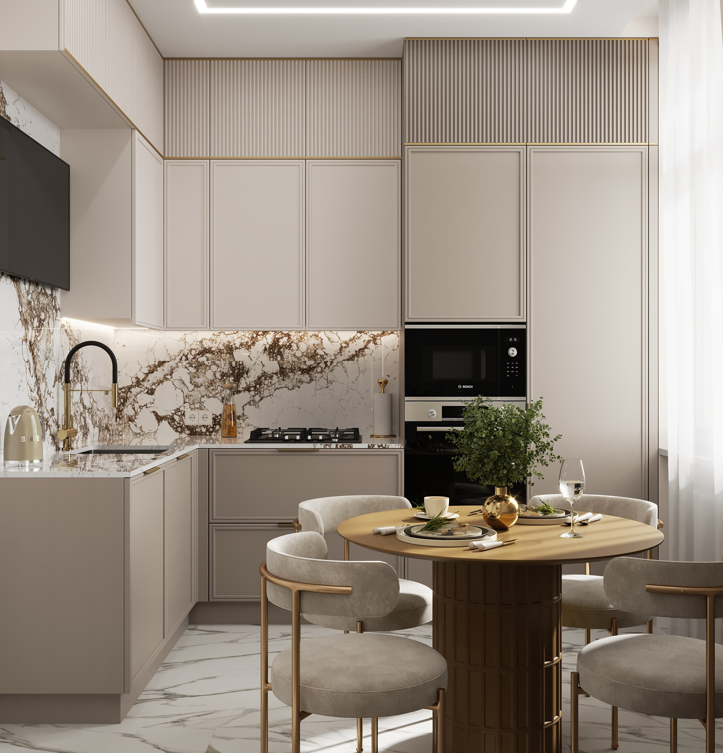 НАГАТИНСКАЯ. Дизайн-бюро GOHOUSE в Москве