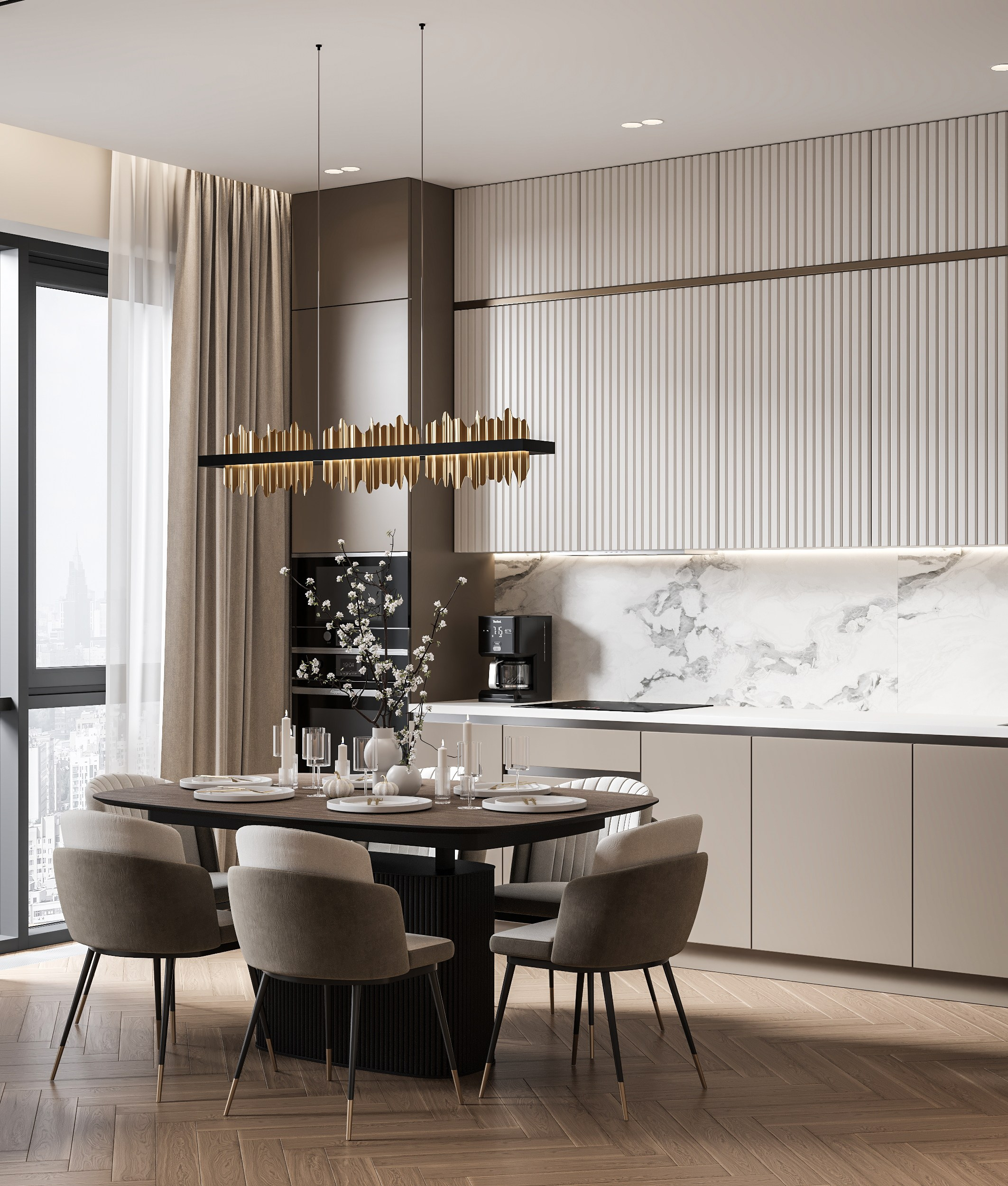 ШАГАЛ. Дизайн-бюро GOHOUSE в Москве