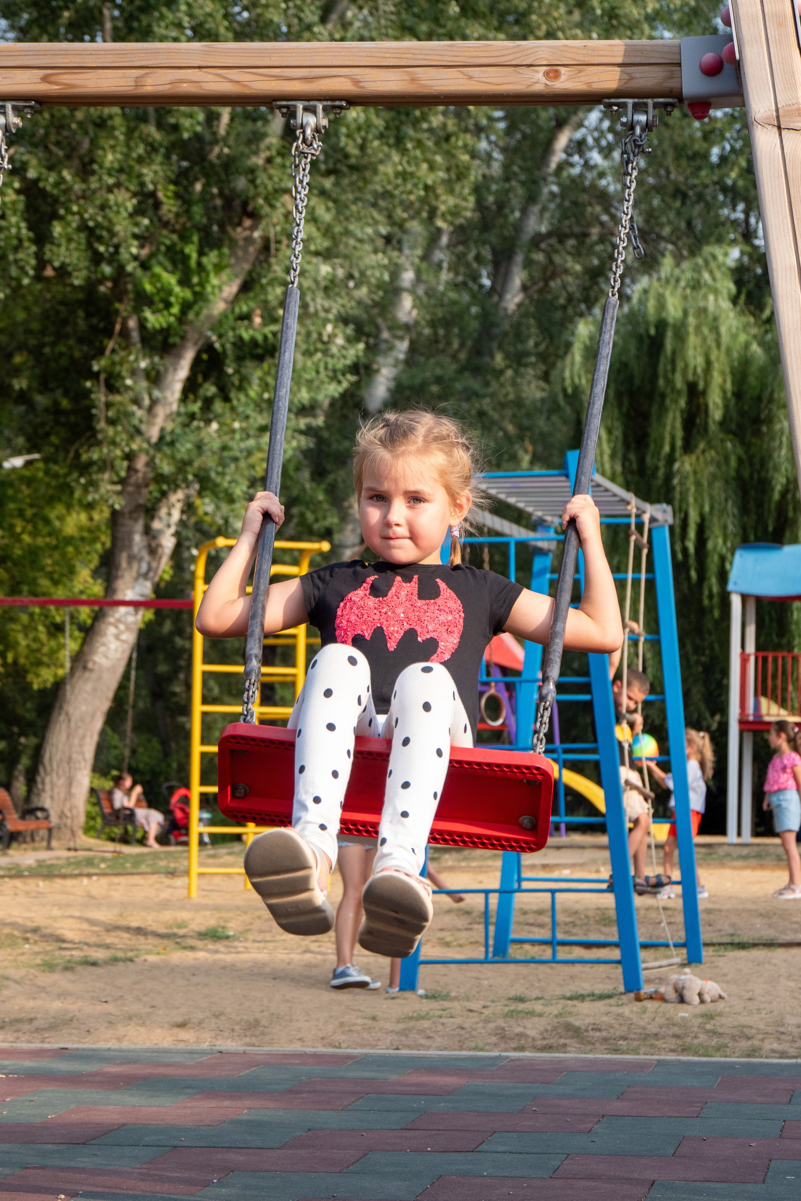 Дети в парке