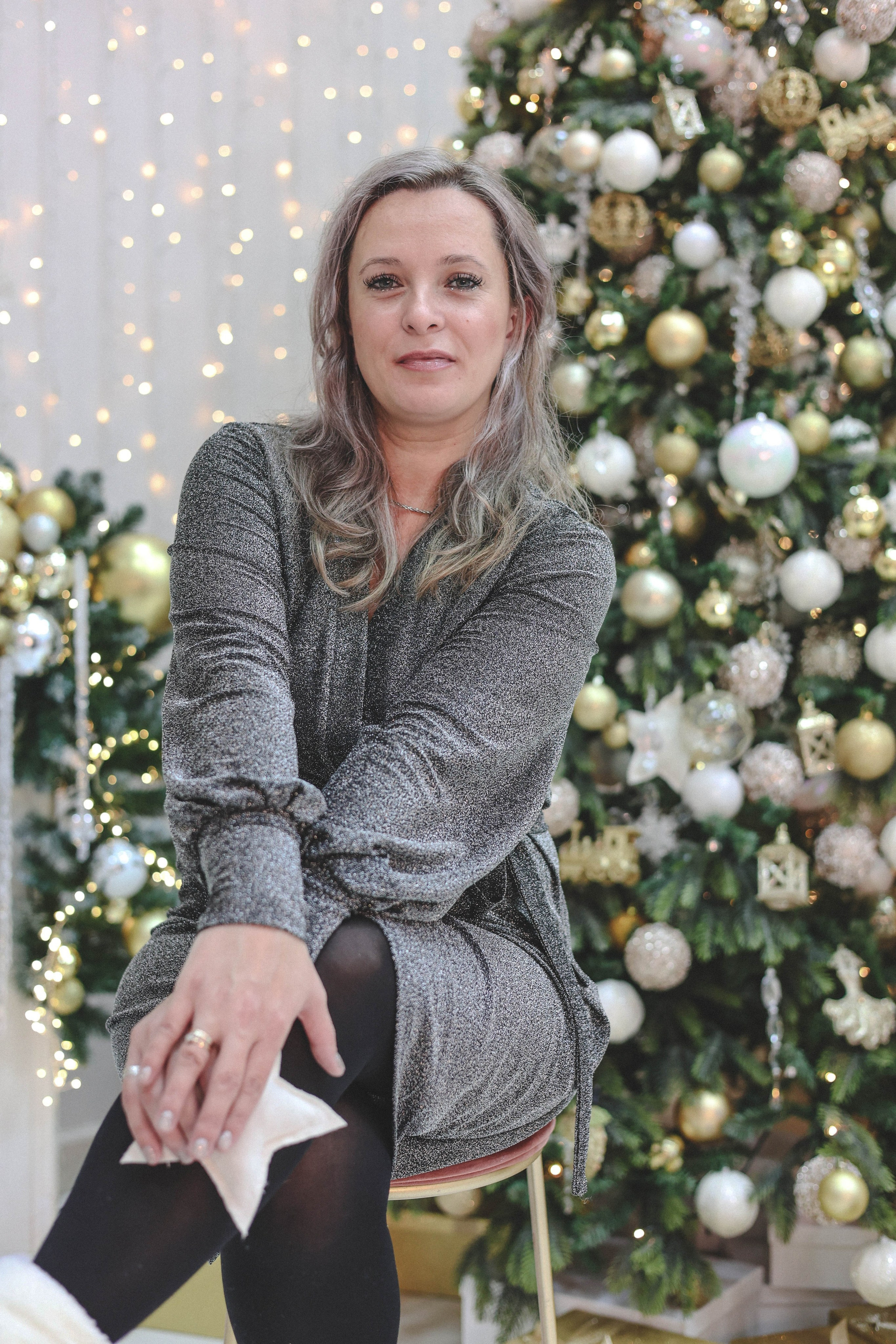 Новогодняя история «Ирина и ее семья». Фотограф в Москве Анастасия Калинина