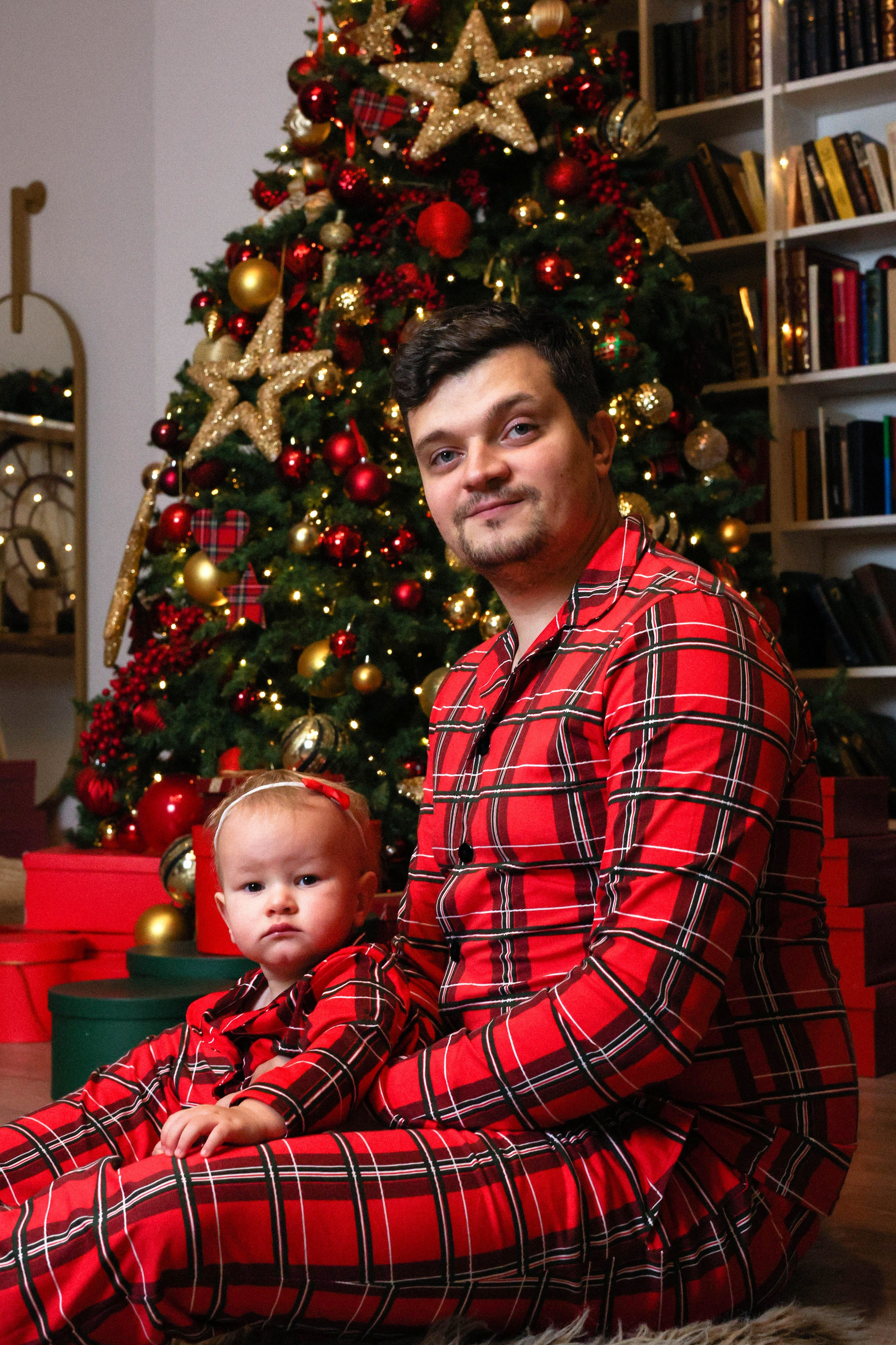 Новогодняя история «Наталья и ее семья». Фотограф в Москве Анастасия Калинина