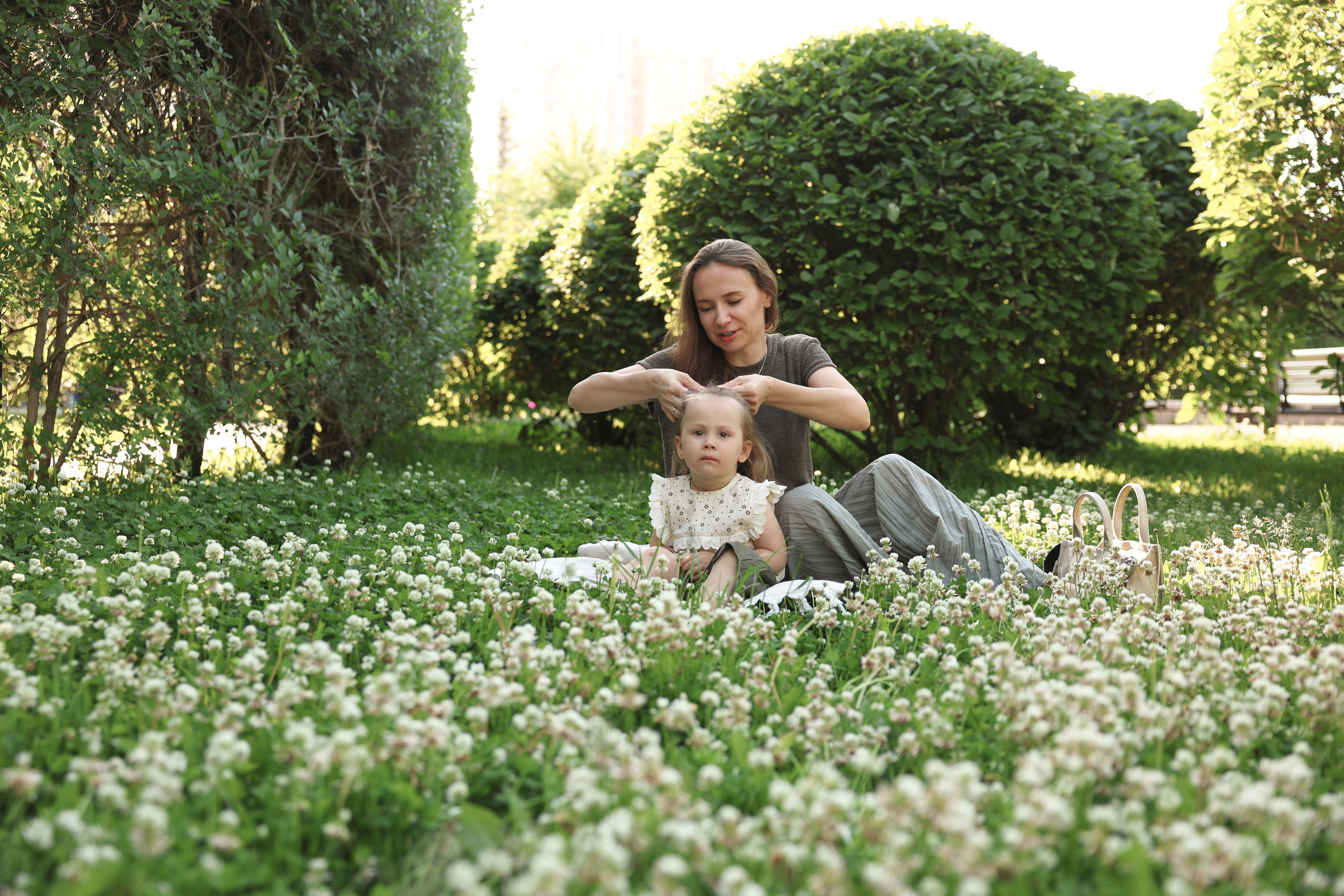 На полянке клевера. Ваш семейный newborn и lifestyle фотограф в СПБ Наталья Журавлева