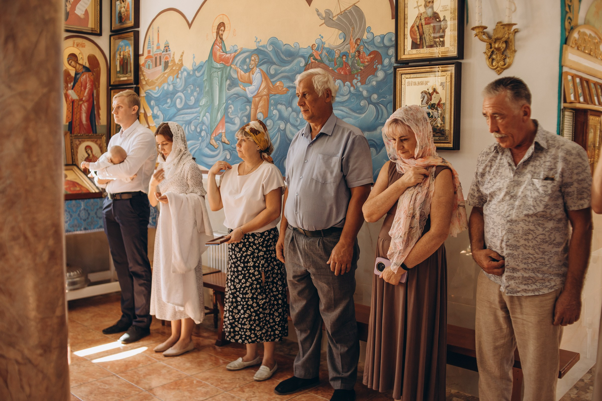 Крещение Дмитрия. Семейный фотограф в Волгодонске Краченцева Анна