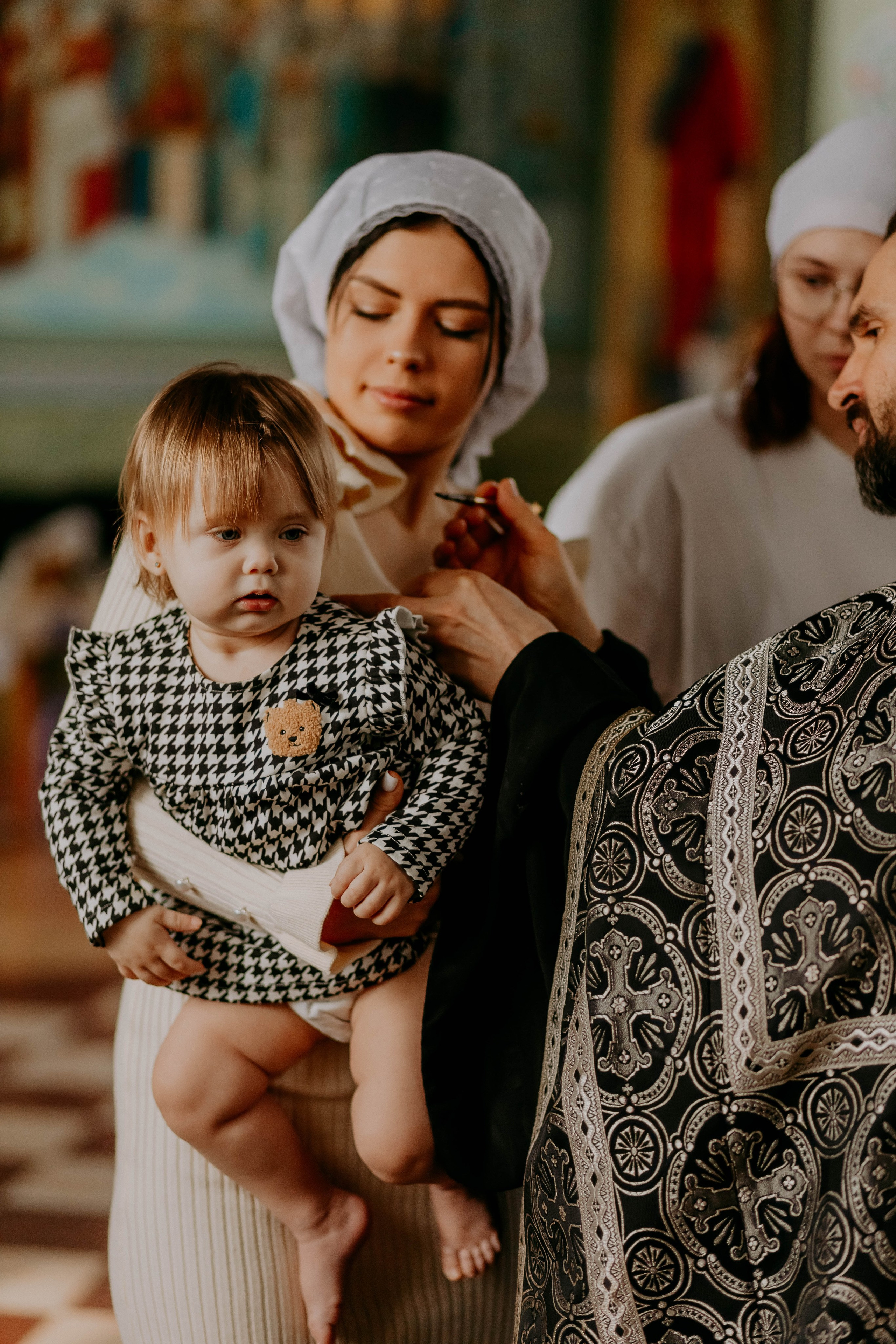 Крещение Василисы. Семейный фотограф в Волгодонске Краченцева Анна