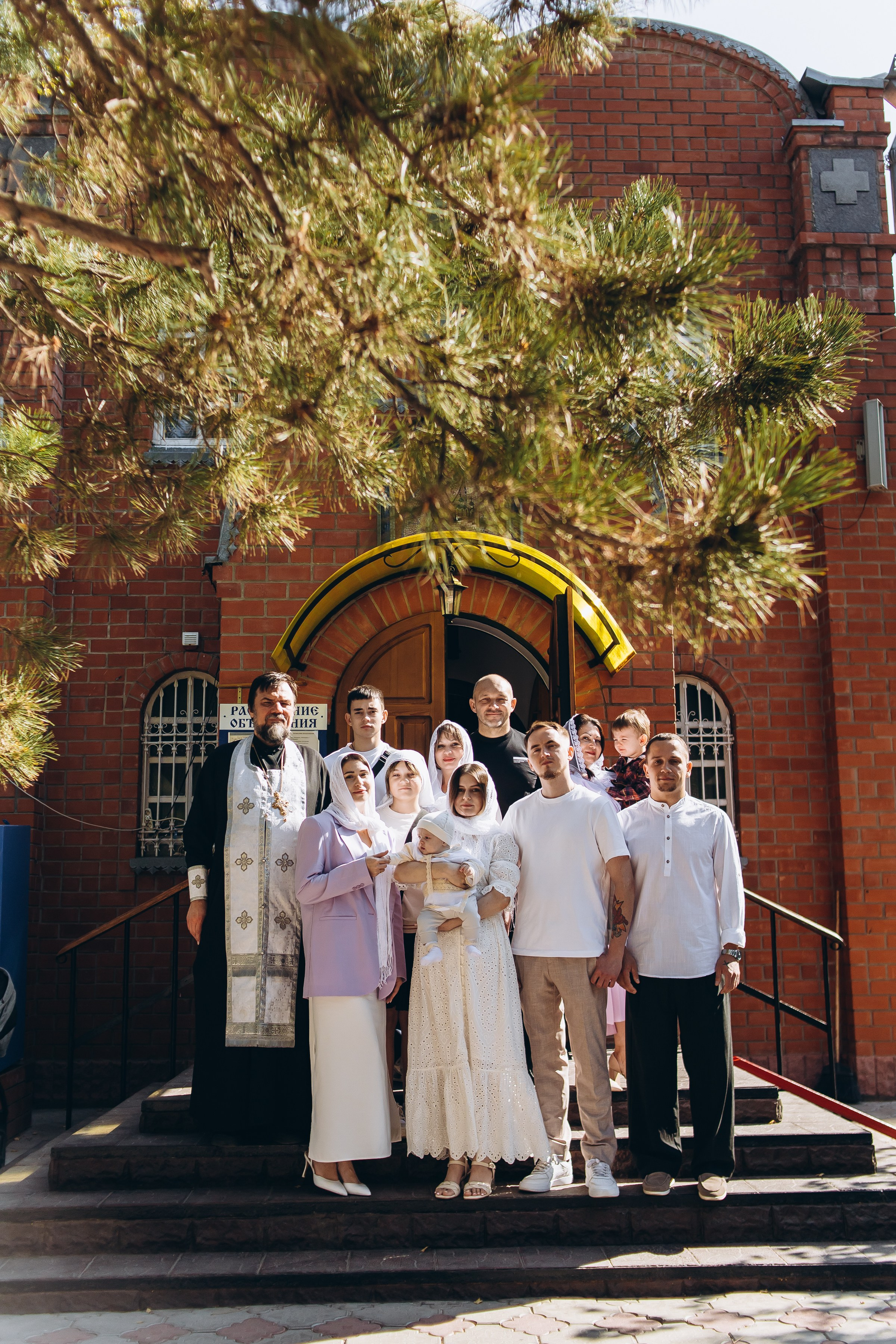 Крещение Мирослава. Семейный фотограф в Волгодонске Краченцева Анна