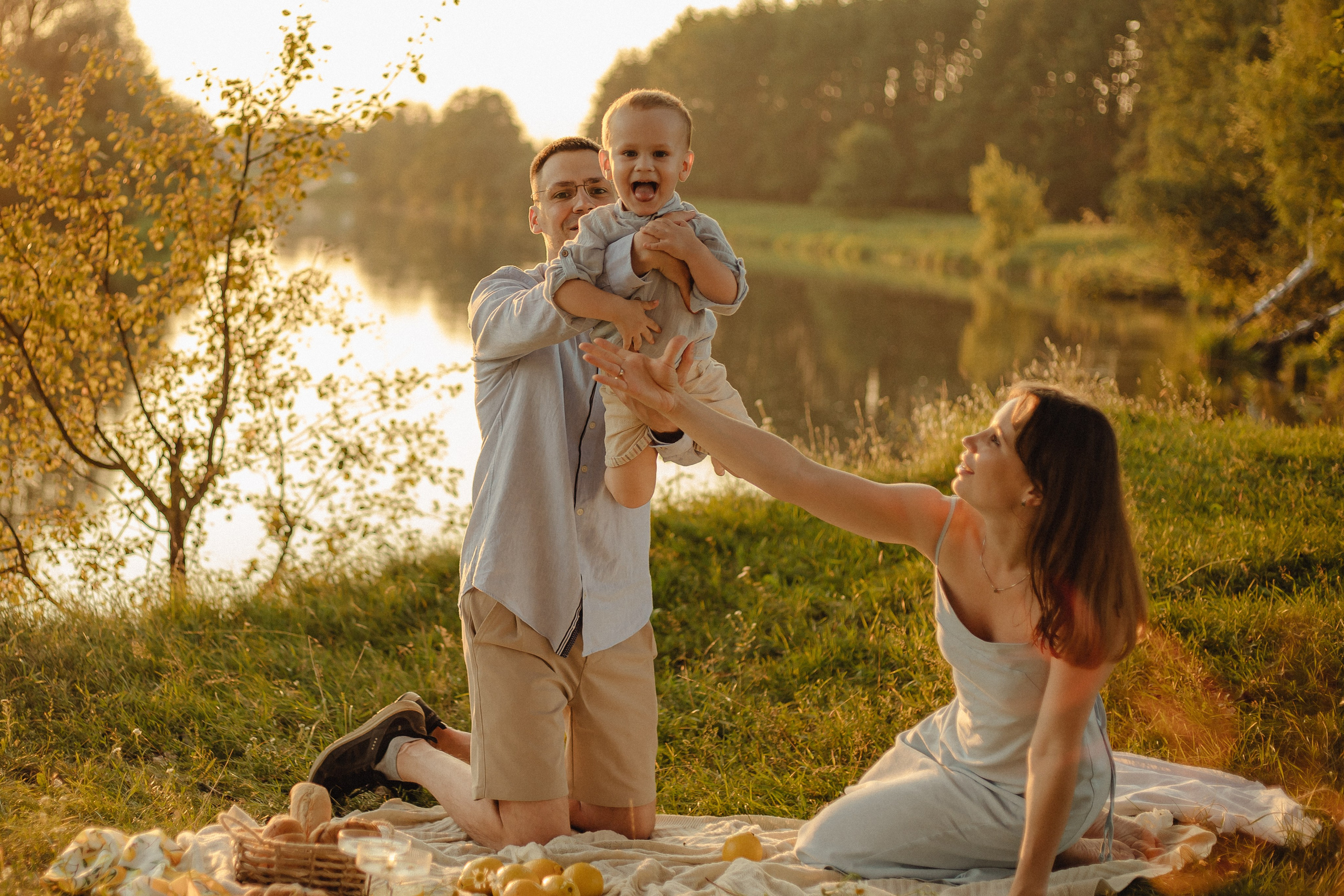 Христина с семьёй. Семейный фотограф в Москве и Московской области Лазутина Валентина
