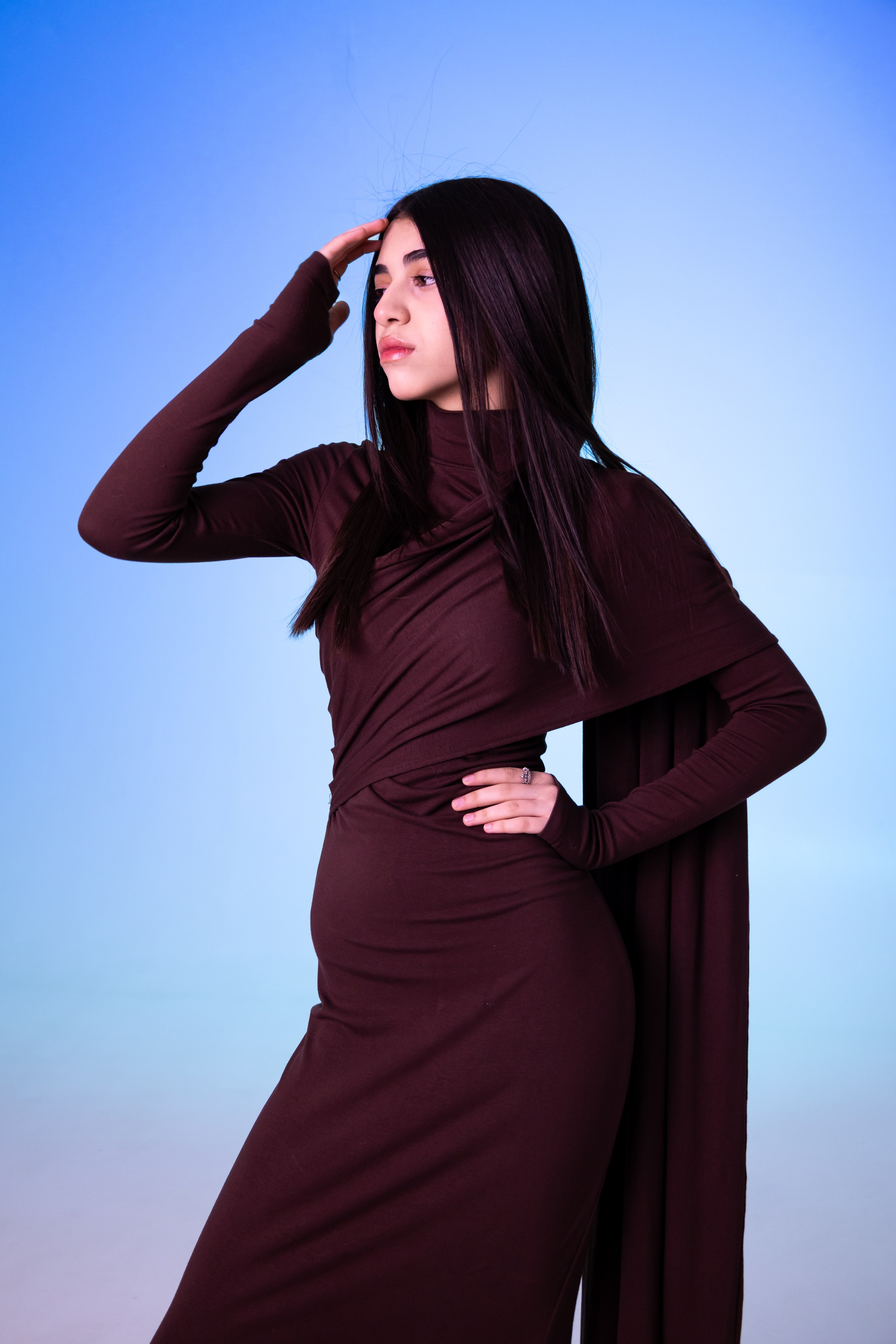 Женские портреты в студии. Индивидуальный фотограф во Владивостоке