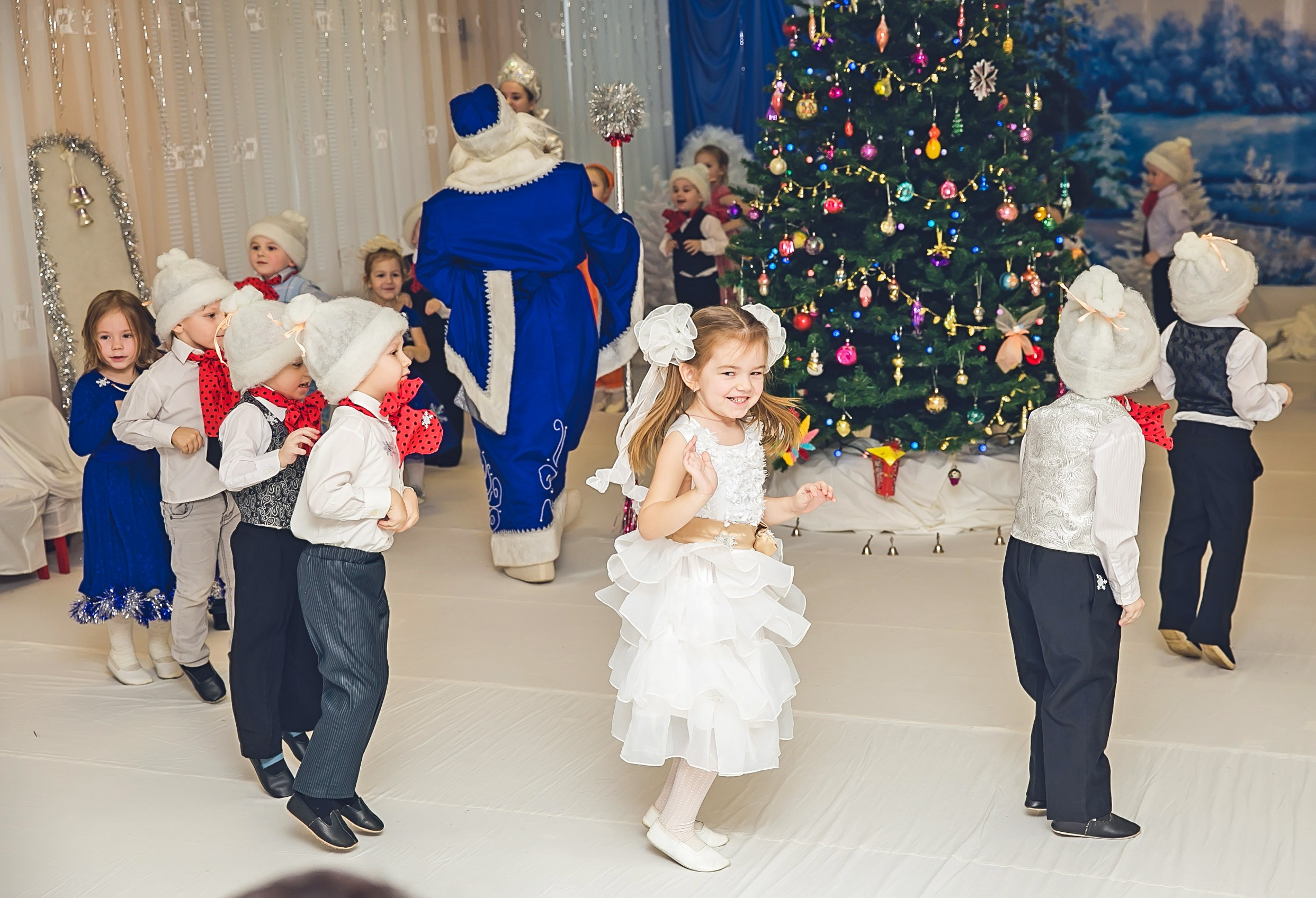 Новый год в саду. Семейный и детский фотограф в Нижнем Новгороде