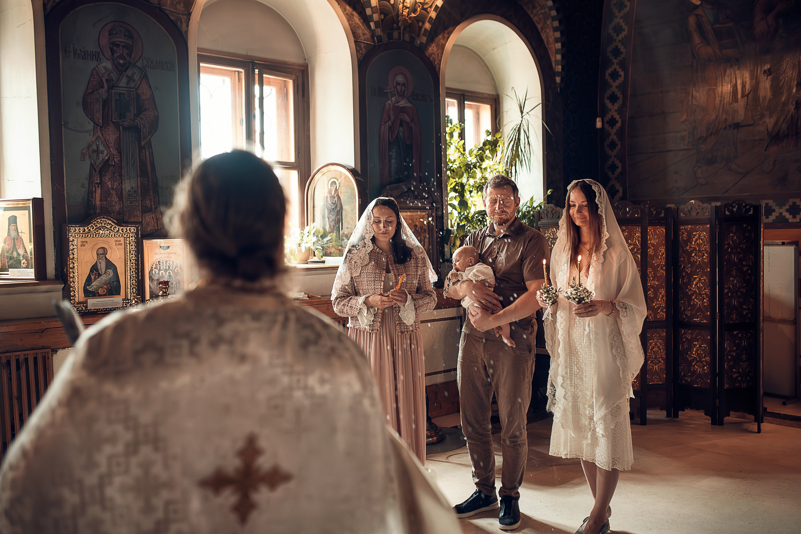 Фотосъёмка крещений в Москве