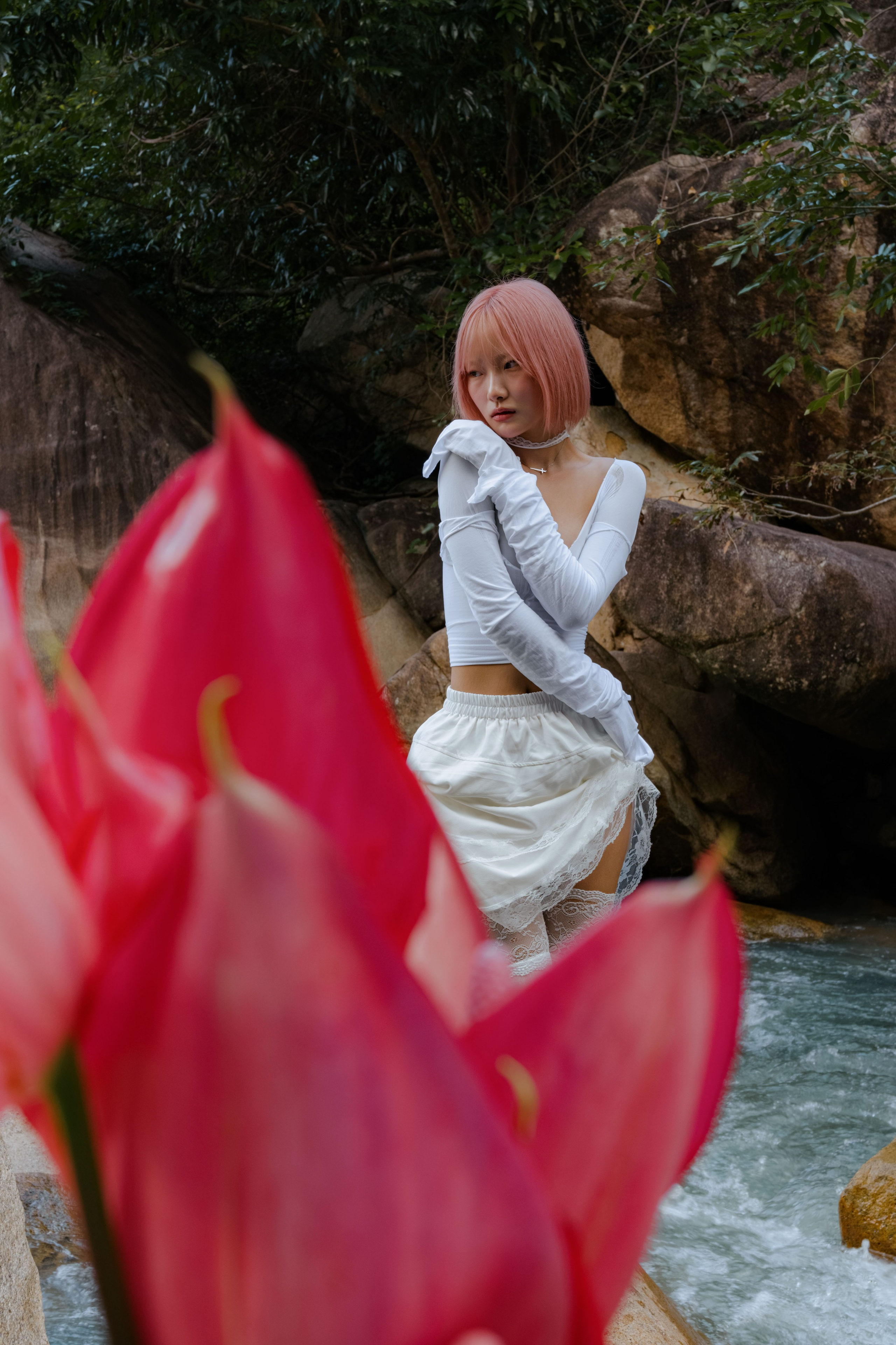 Location "Ba Ho Waterfall". Portrait photographer Nha Trang | Julia Meshanina