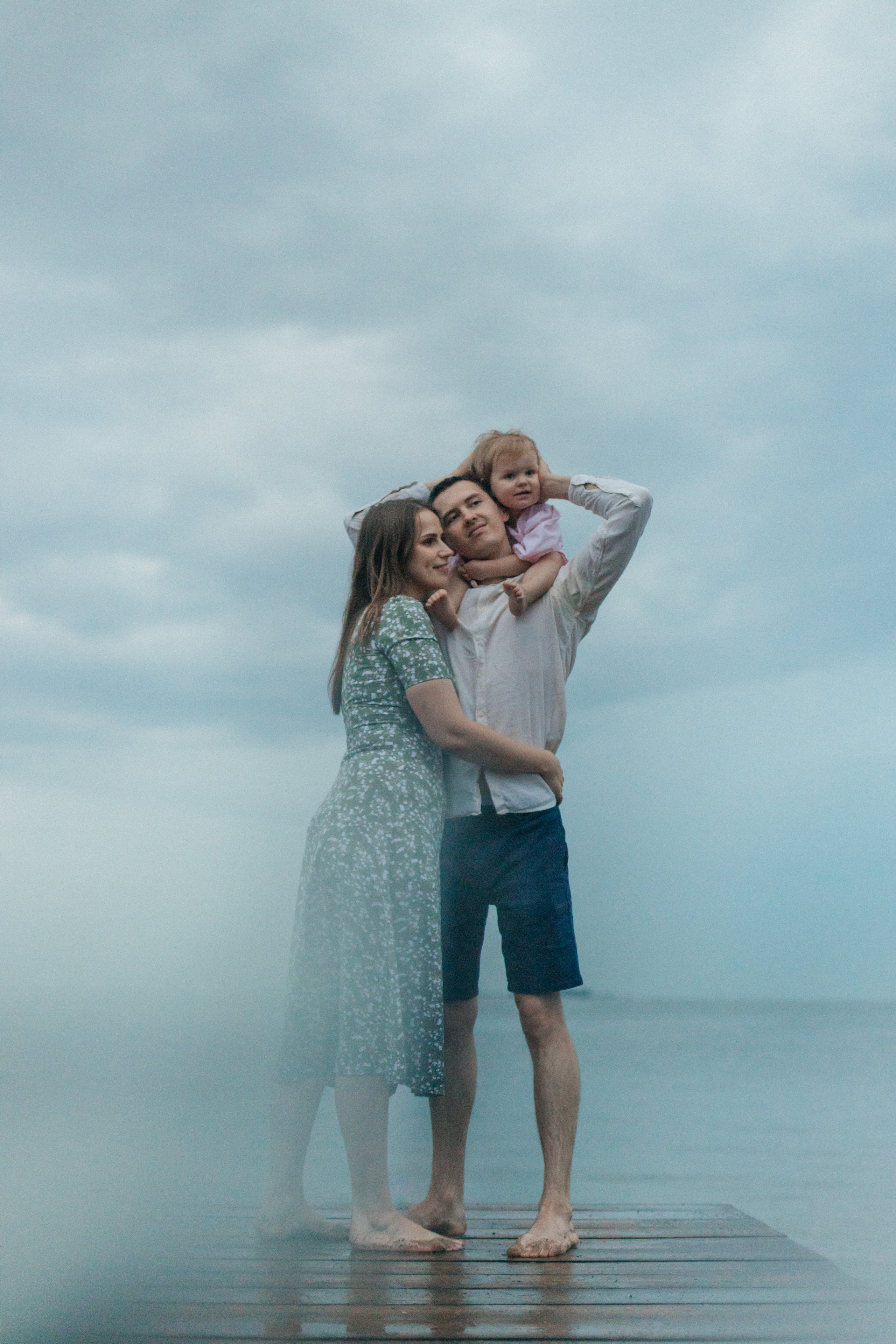 Прогулка на берегу. Семейный и портретный фотограф в Новосибирске Мария Хлебус